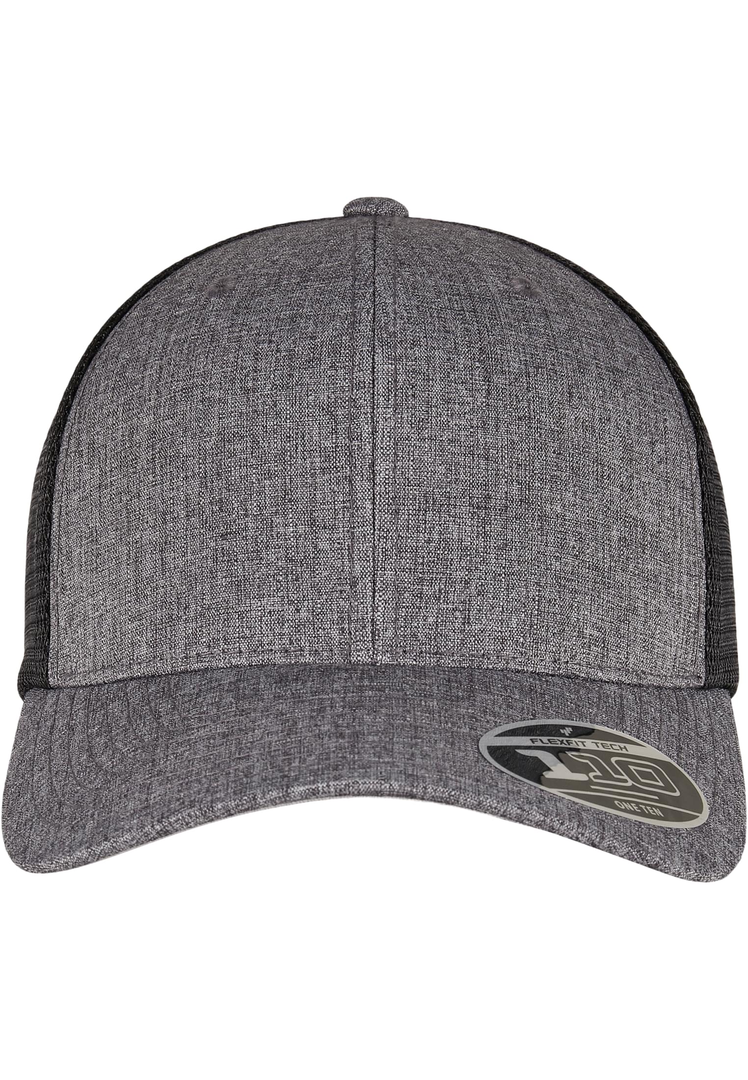 110 Mesh 2-Tone Cap melange charcoal/black | melange charcoal/black