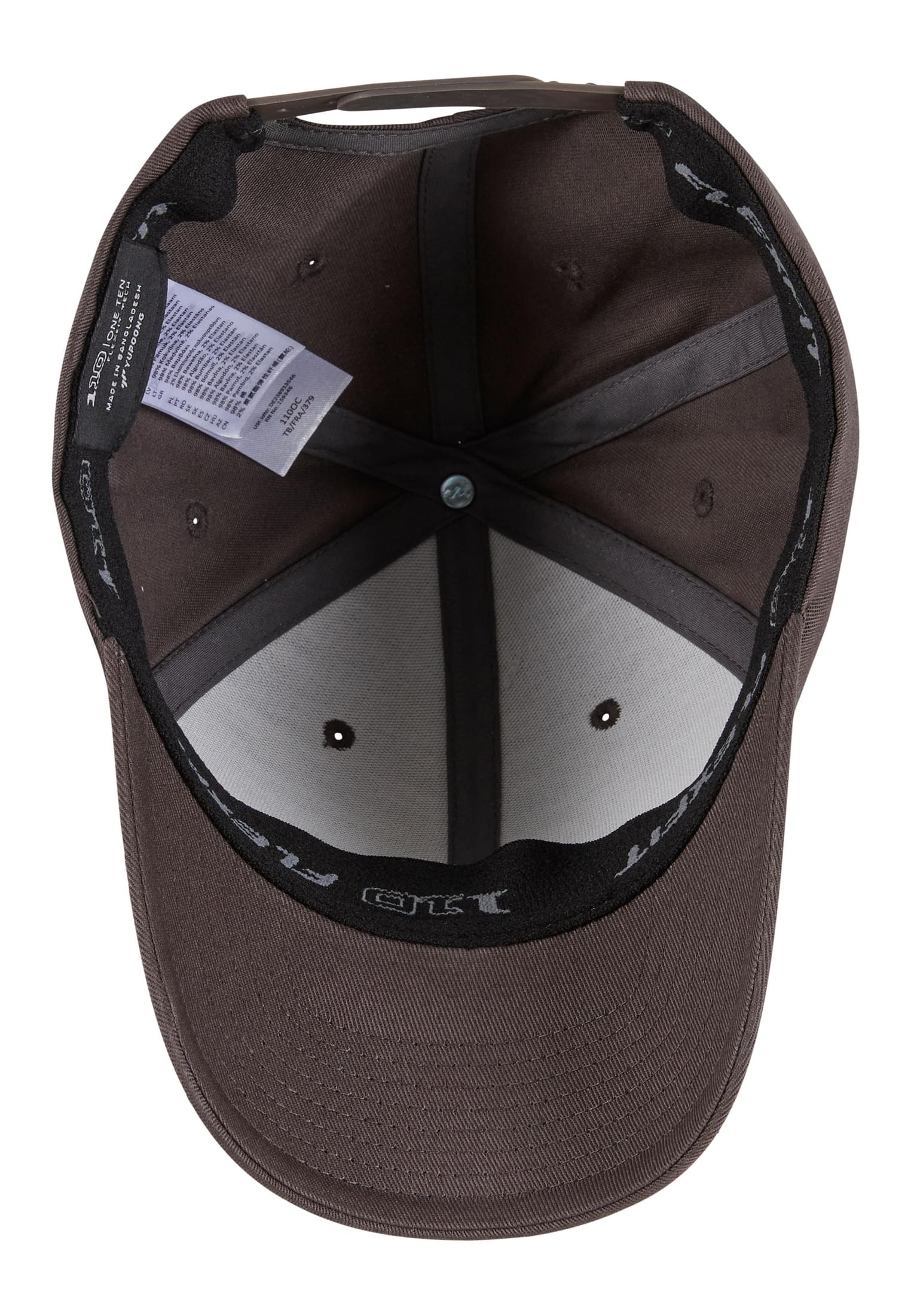 Flexfit 110 Organic Cap darkgrey | darkgrey