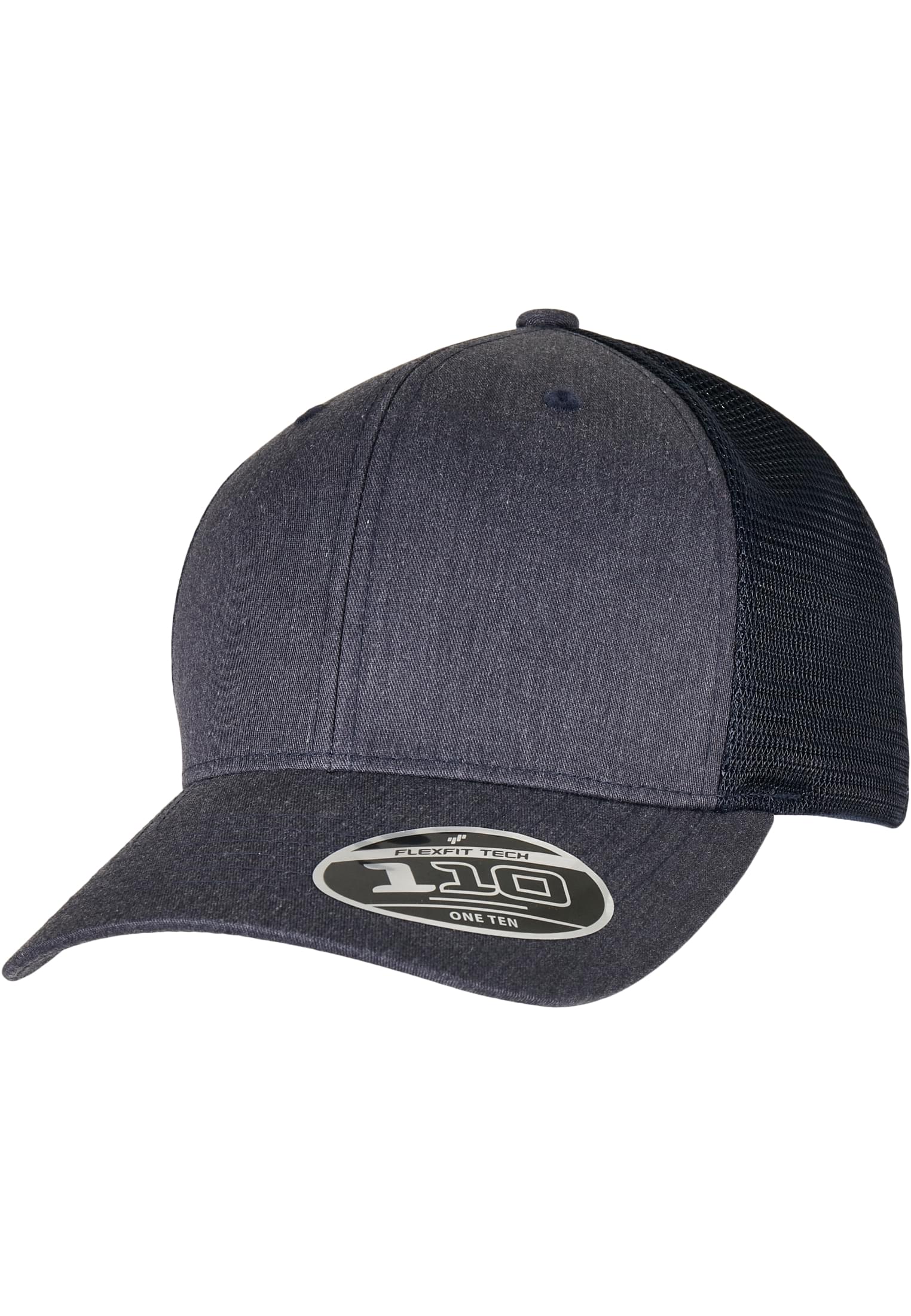 110 Flexfit Melange Trucker heather/navy | heather/navy
