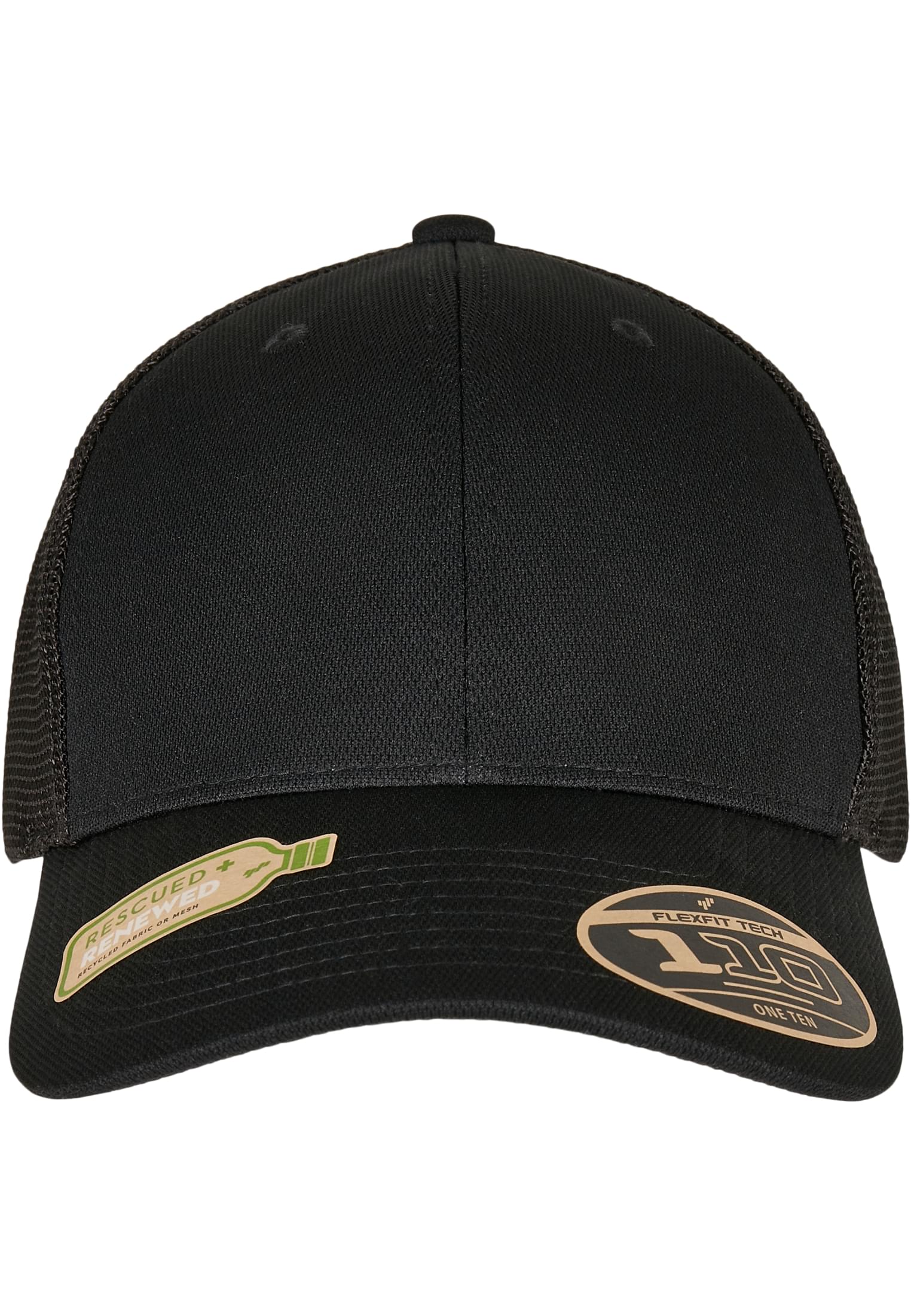 110 Recycled Alpha Shape Trucker black | black