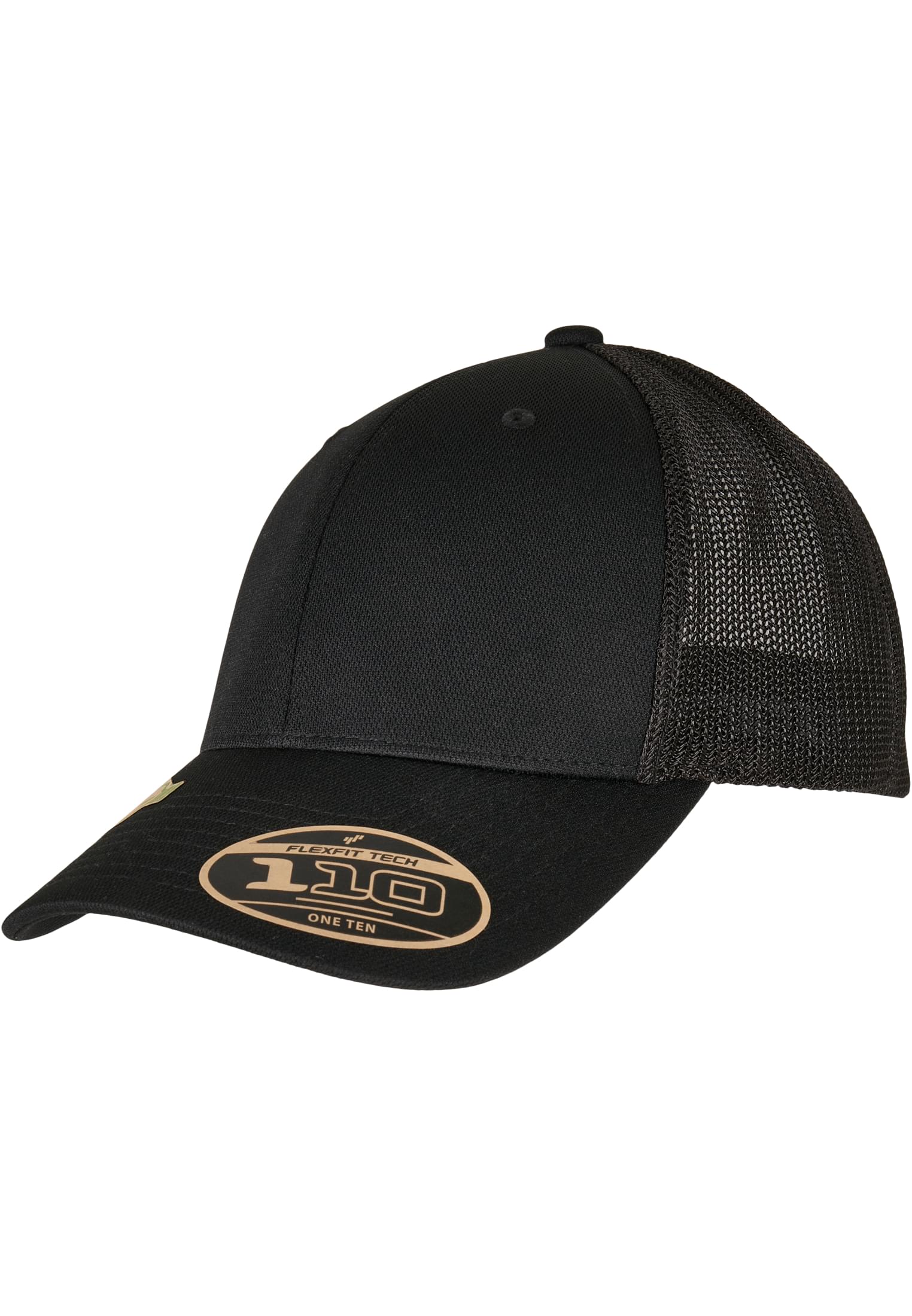 110 Recycled Alpha Shape Trucker black | black