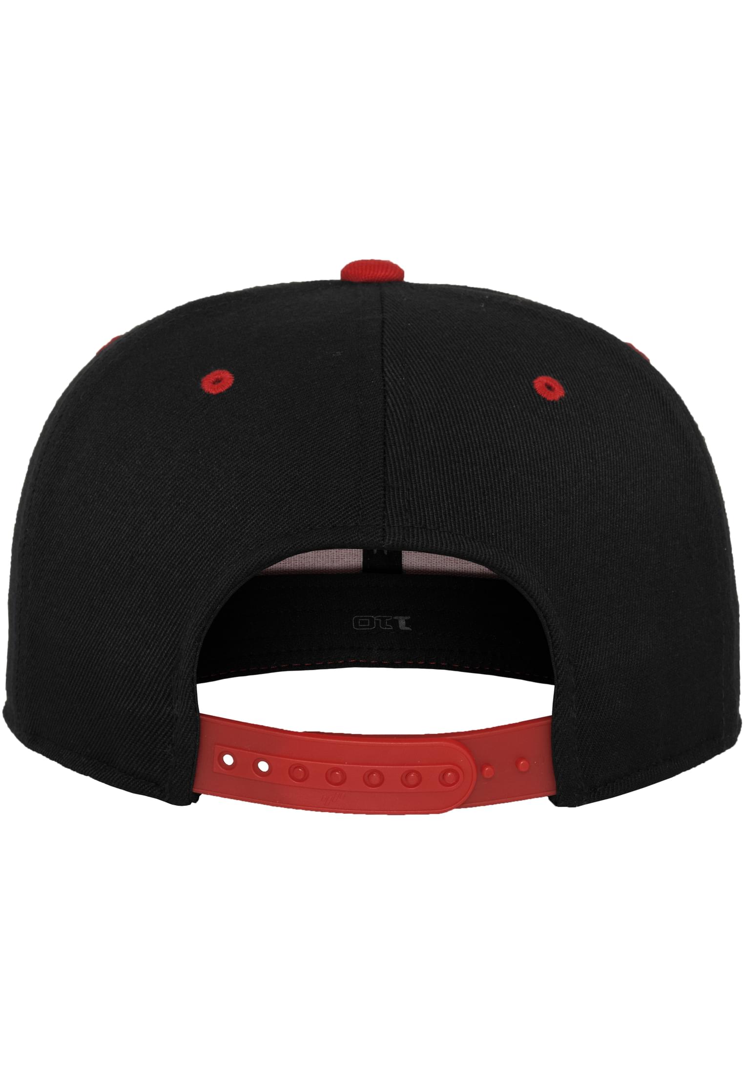 110 Fitted Snapback blk/red | blk/red