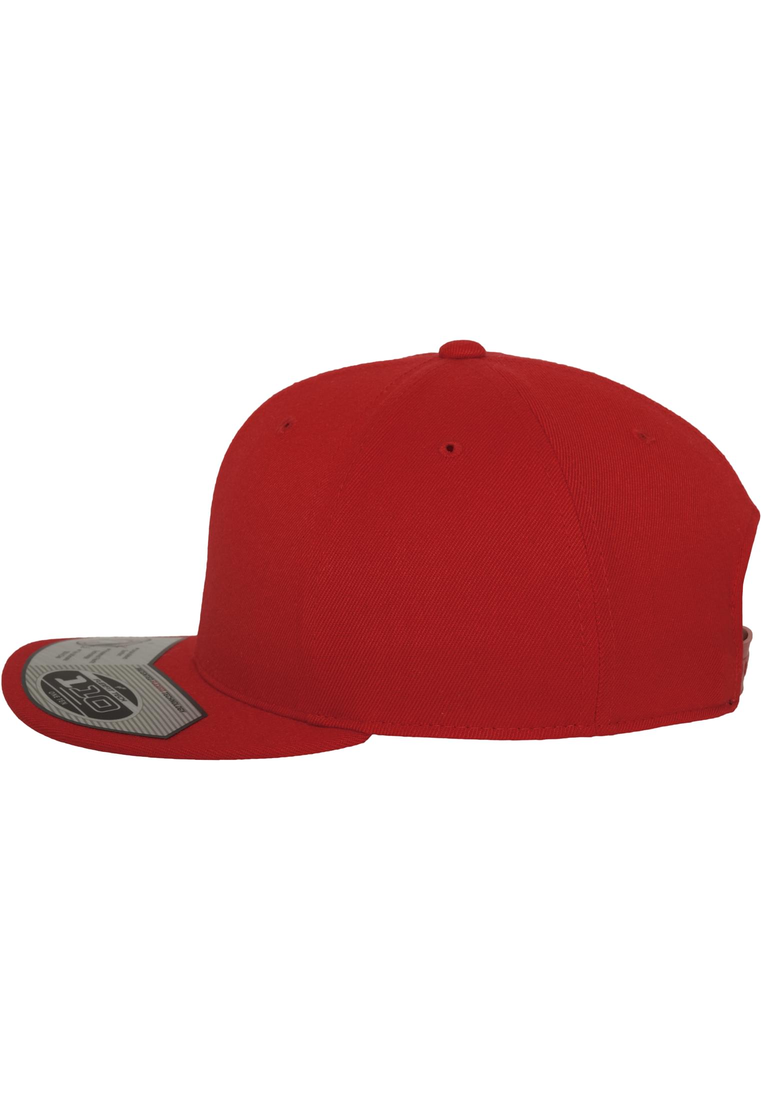 110 Fitted Snapback red | red