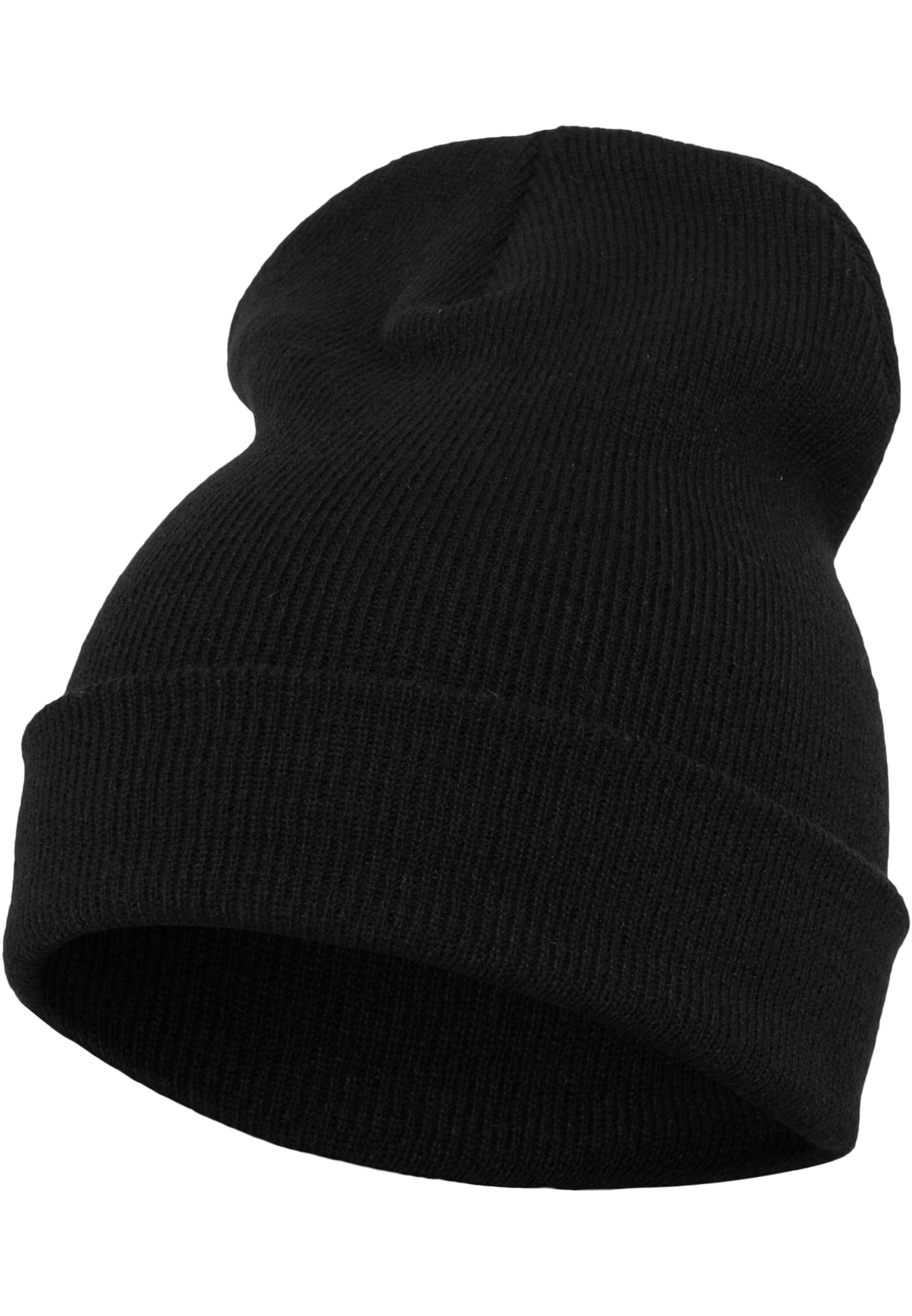 Heavyweight Long Beanie black | black