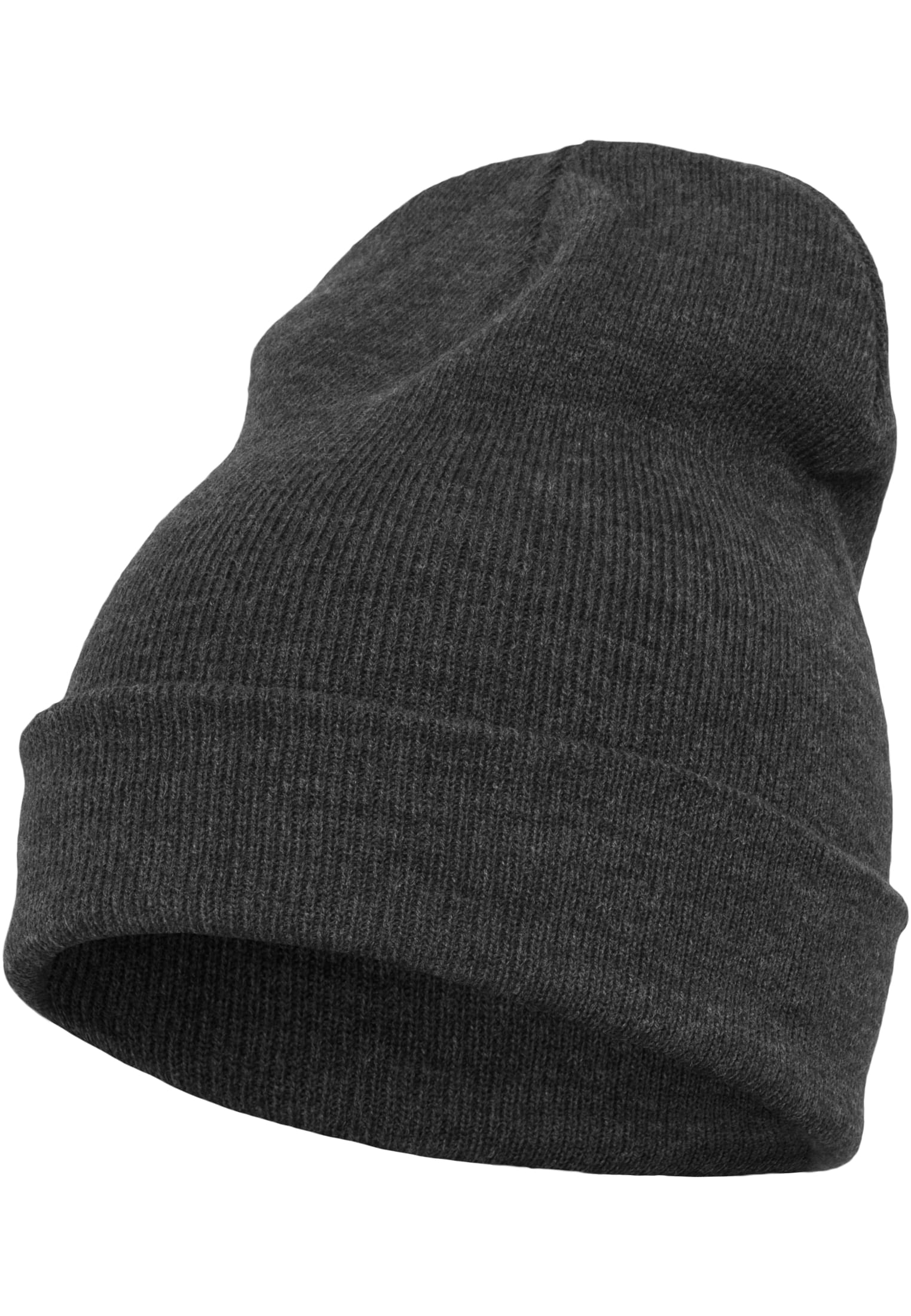Heavyweight Long Beanie charcoal | charcoal