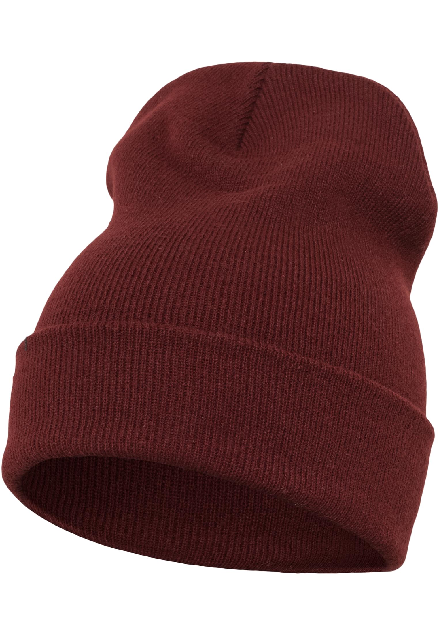 Heavyweight Long Beanie maroon | maroon