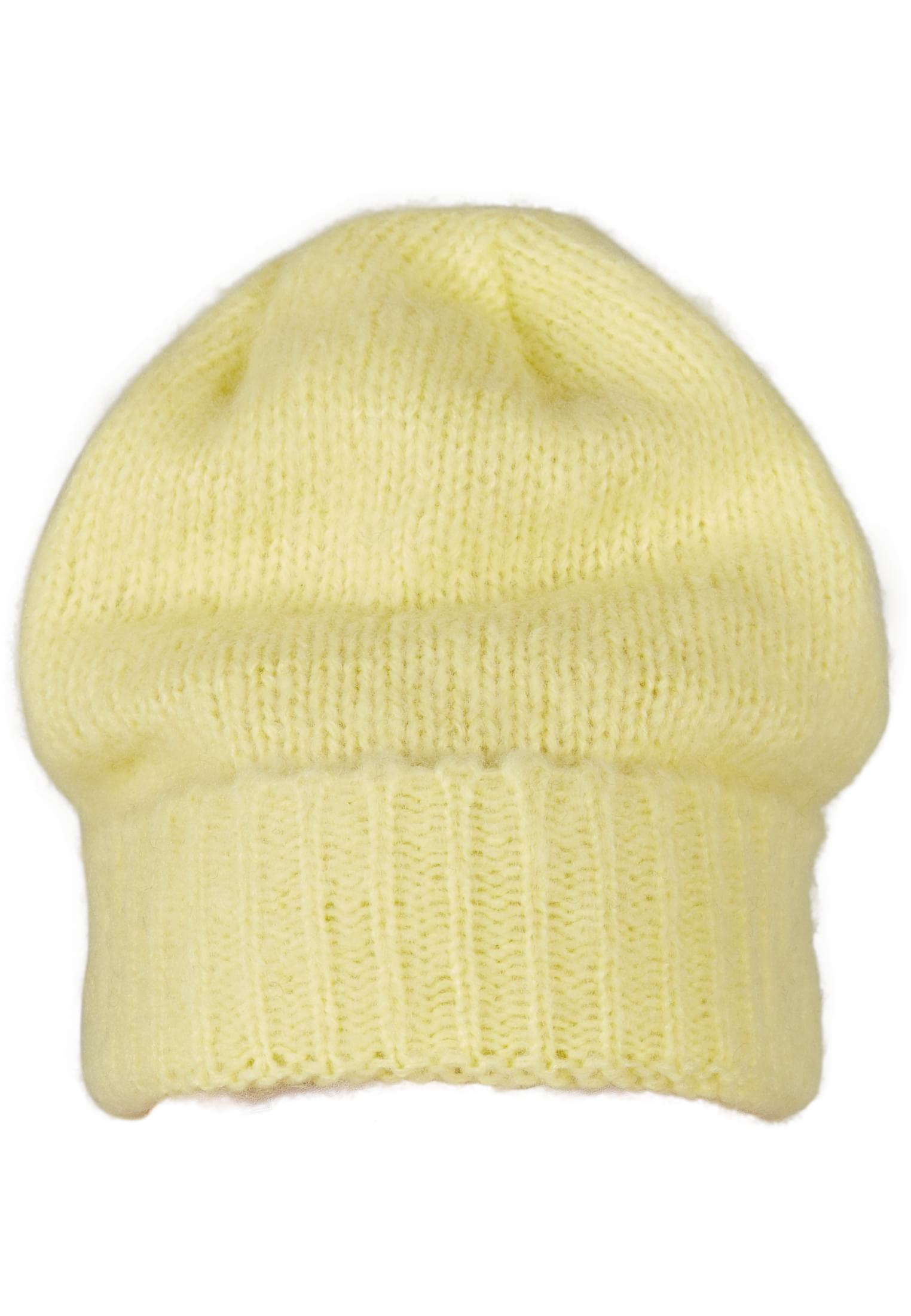 Soft Acrylic Beanie yellow | yellow