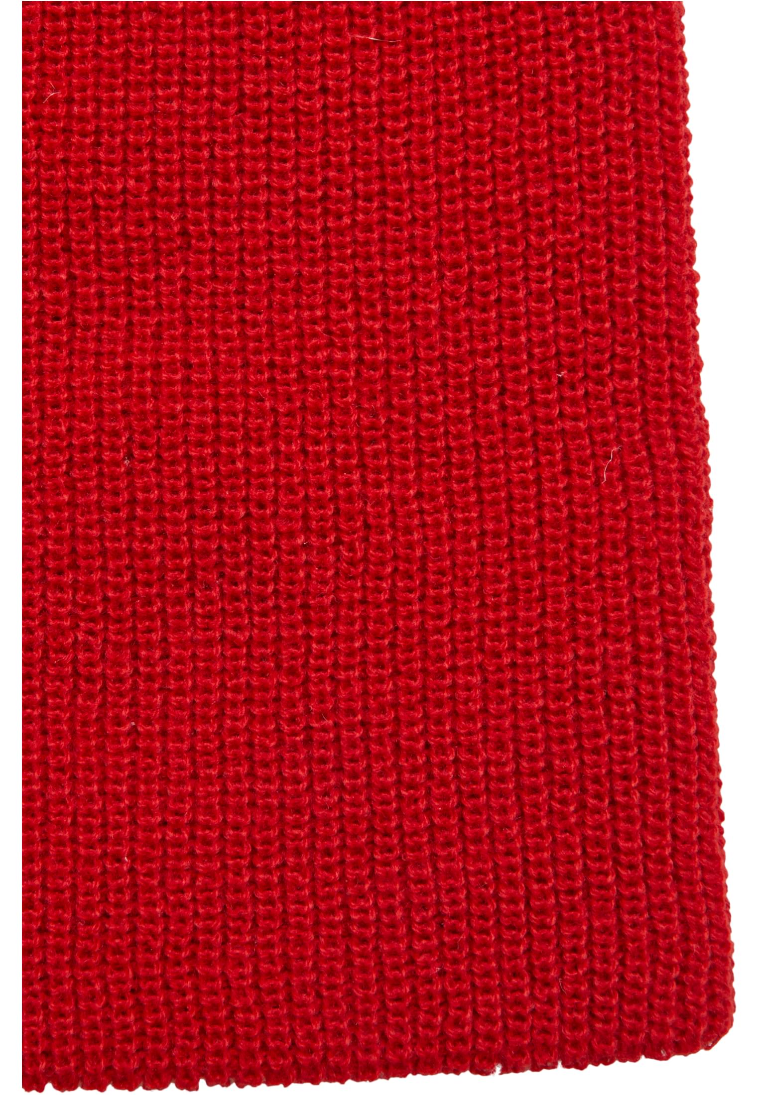 Long Knit Beanie red | red