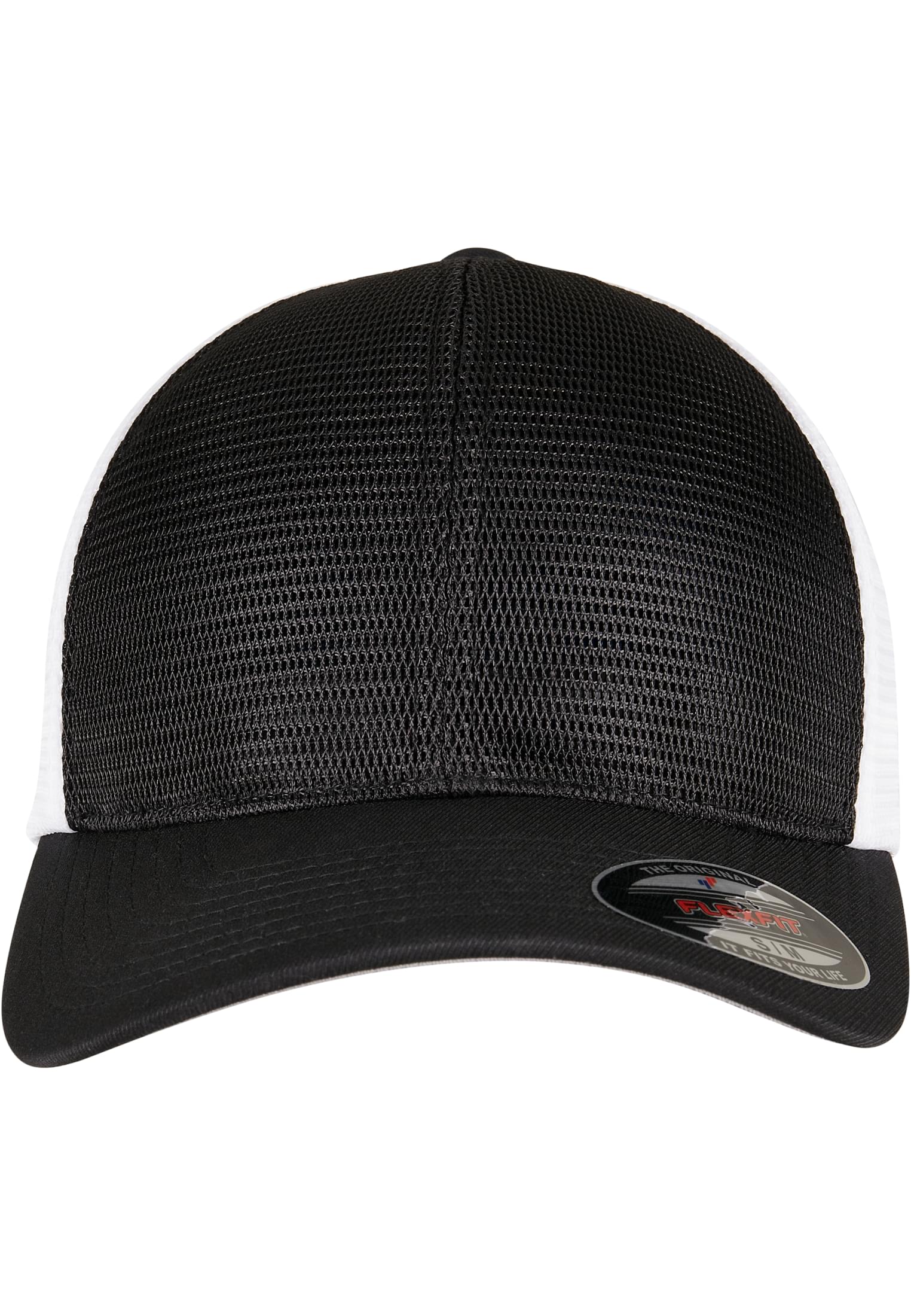 FLEXFIT 360 OMNIMESH CAP 2-TONE black/white | black/white