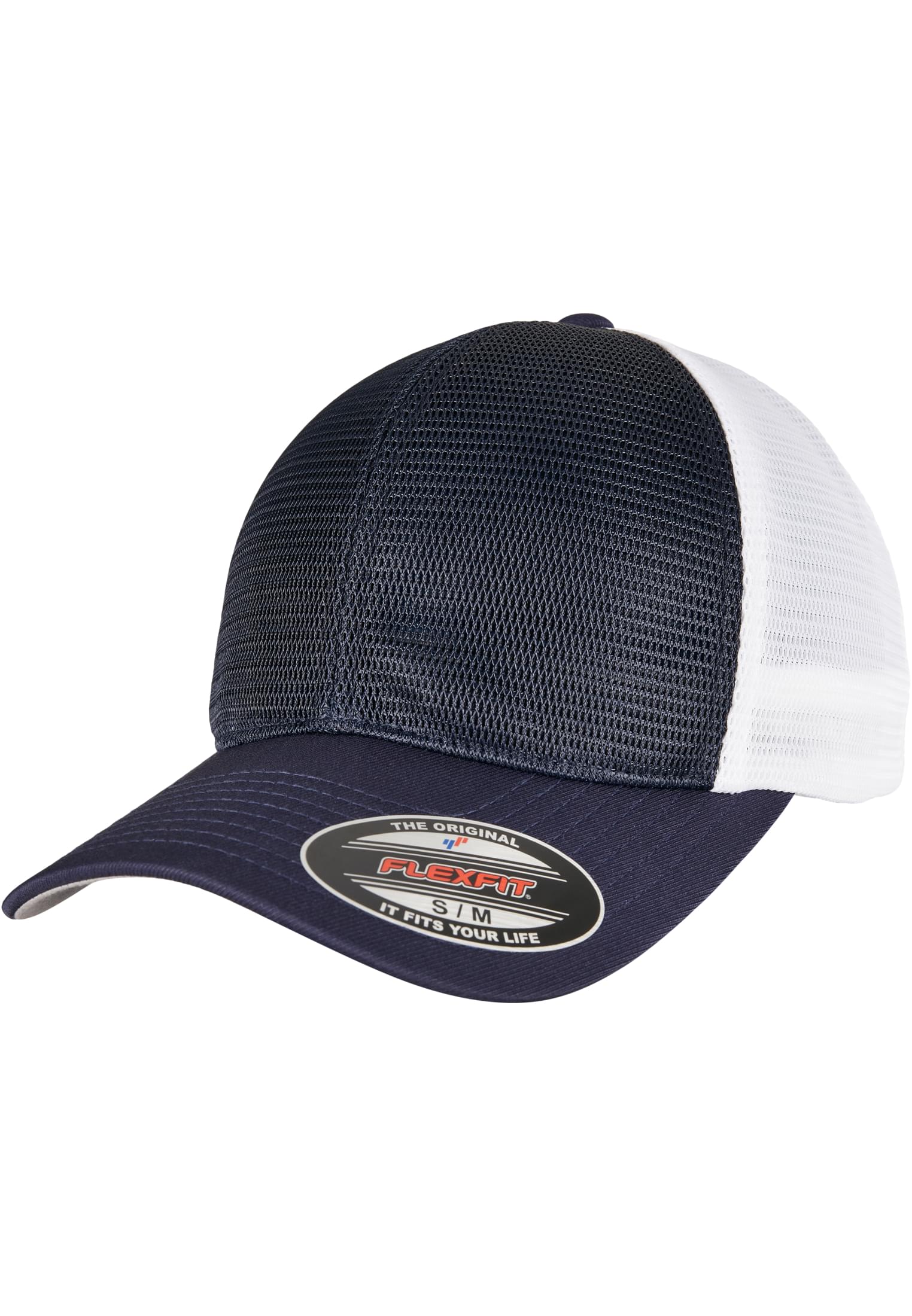 FLEXFIT 360 OMNIMESH CAP 2-TONE navy/white | navy/white