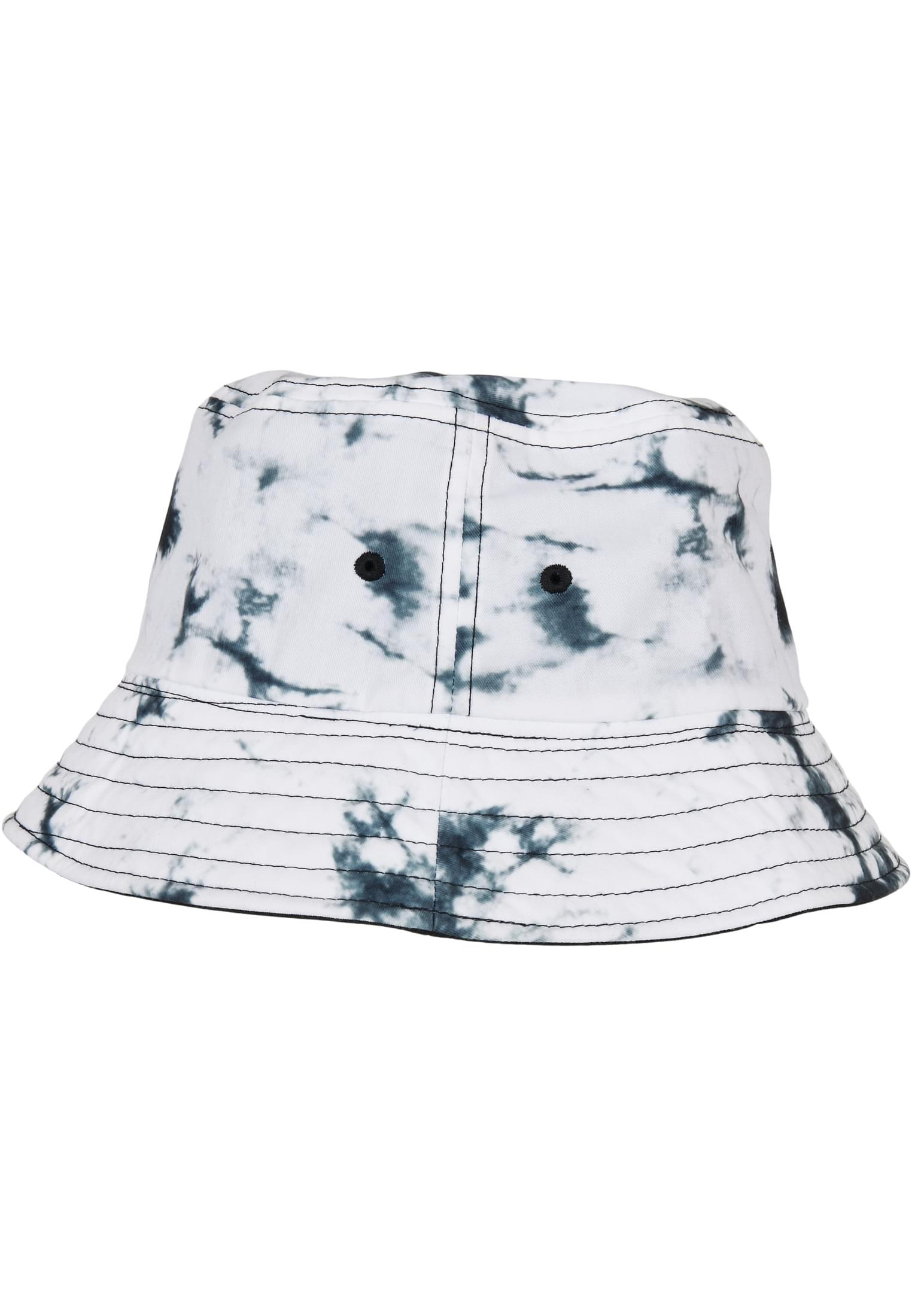 Batik Dye Reversible Bucket Hat black/white | black/white