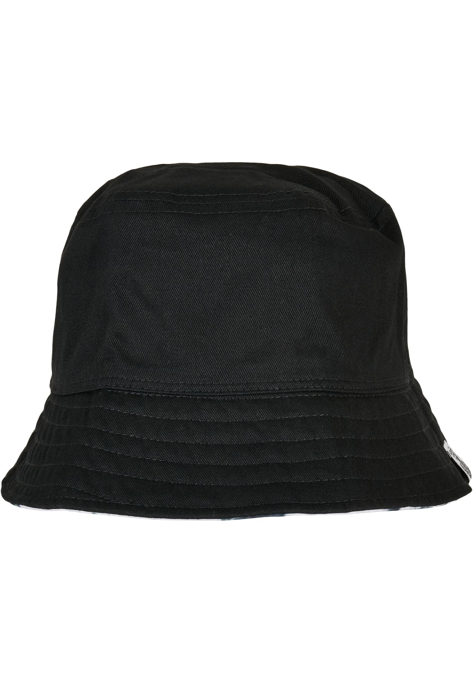 Batik Dye Reversible Bucket Hat black/white | black/white