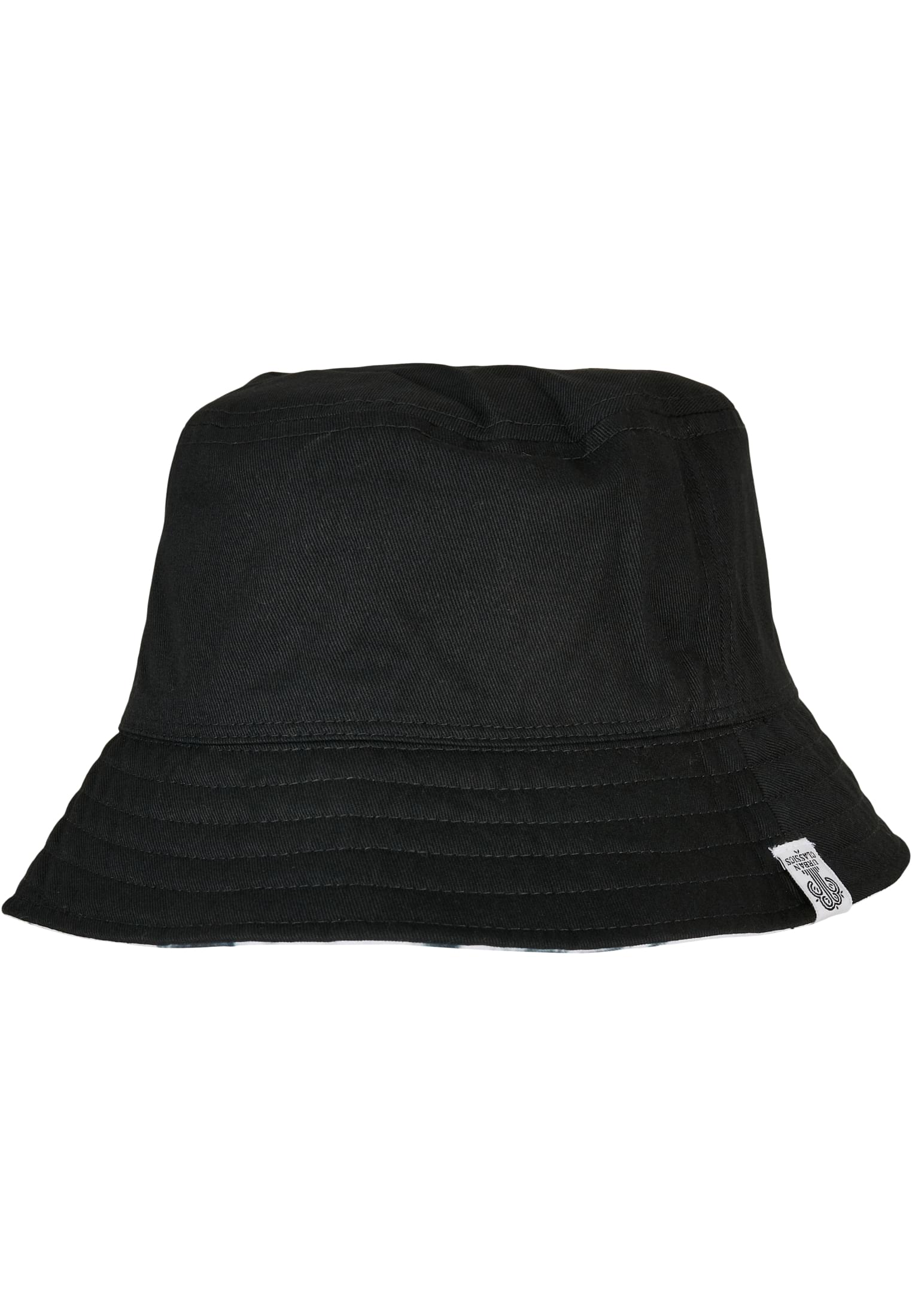 Batik Dye Reversible Bucket Hat black/white | black/white