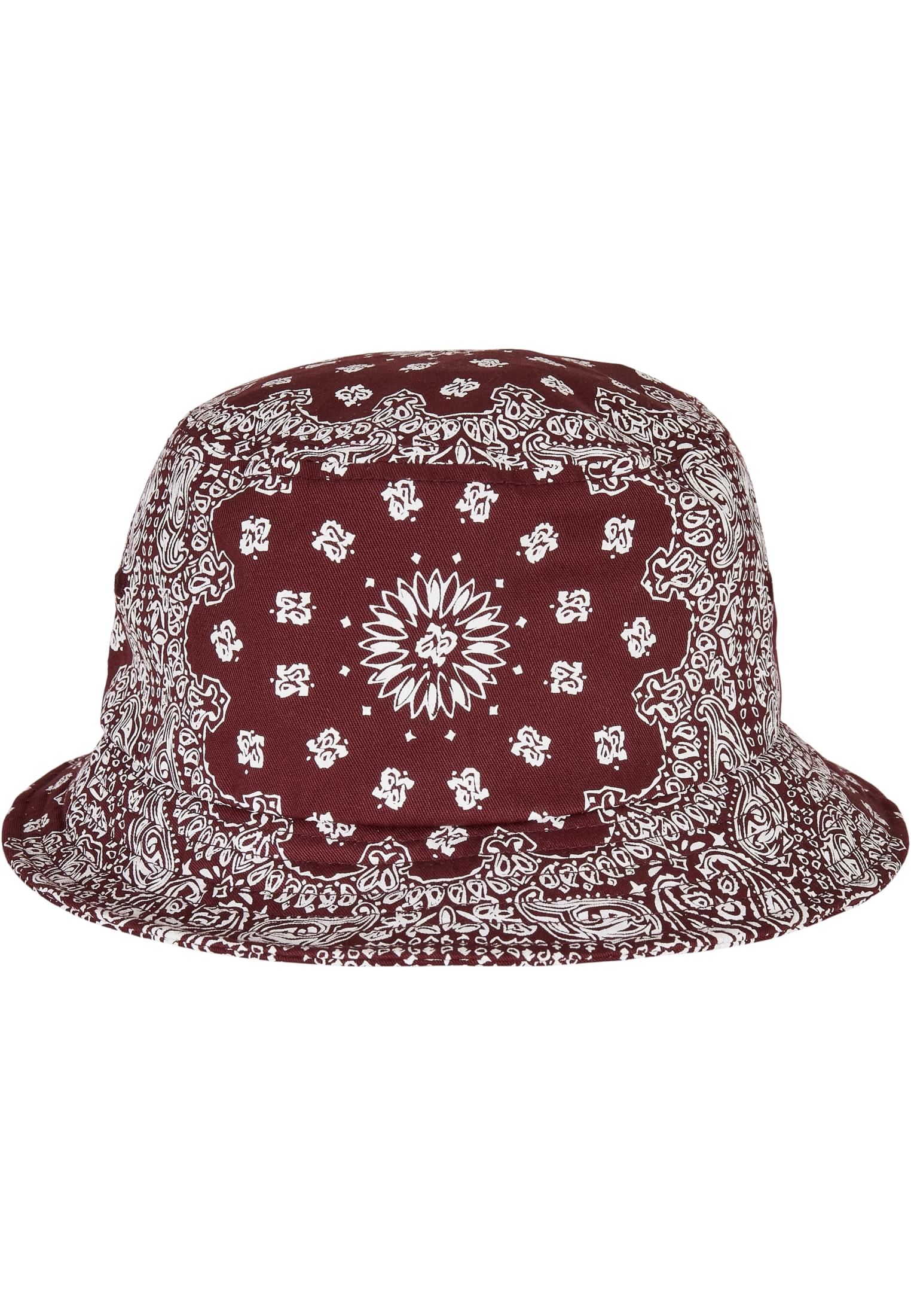 Bandana Print Bucket Hat cherry/white | cherry/white