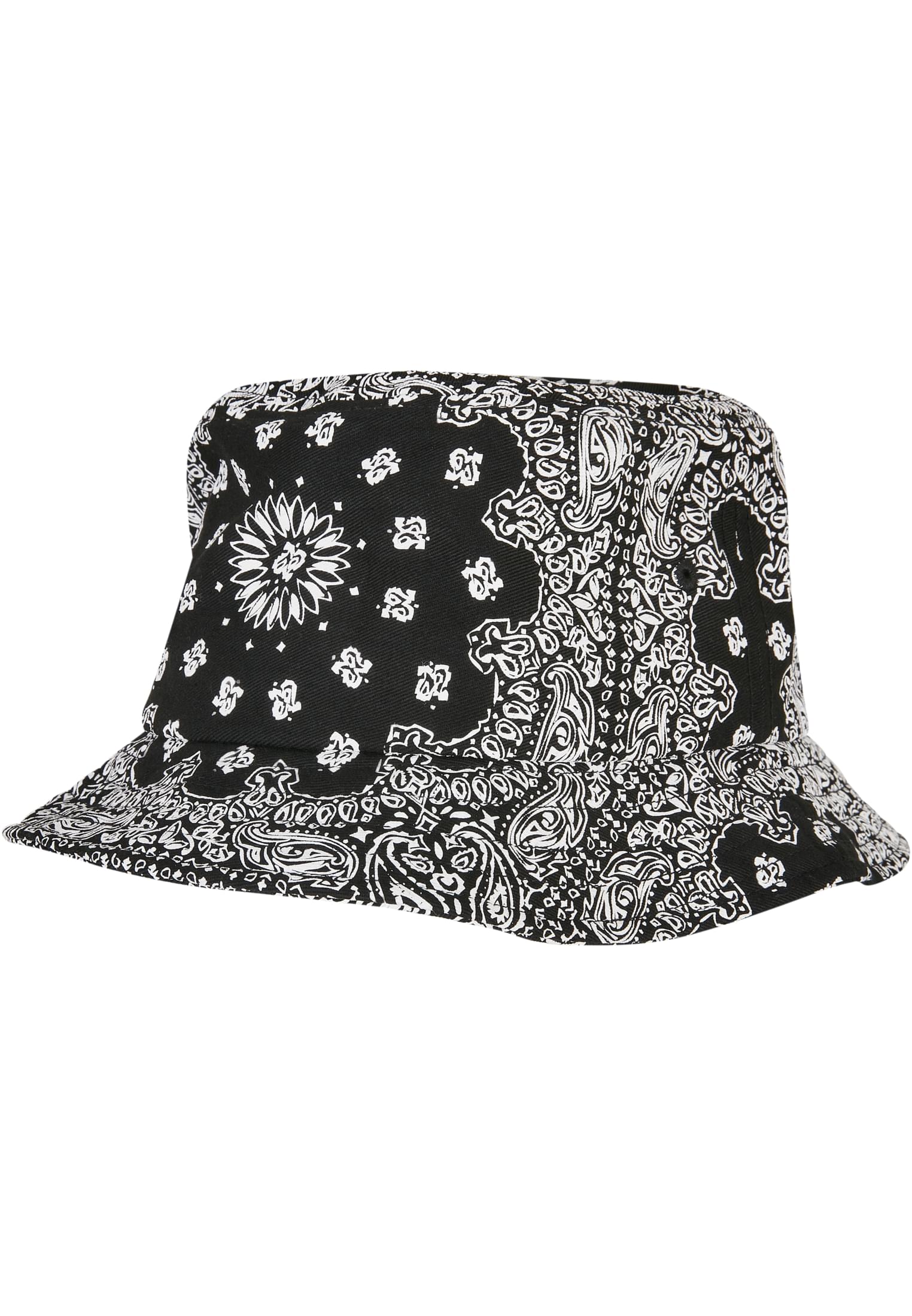 Bandana Print Bucket Hat black | black