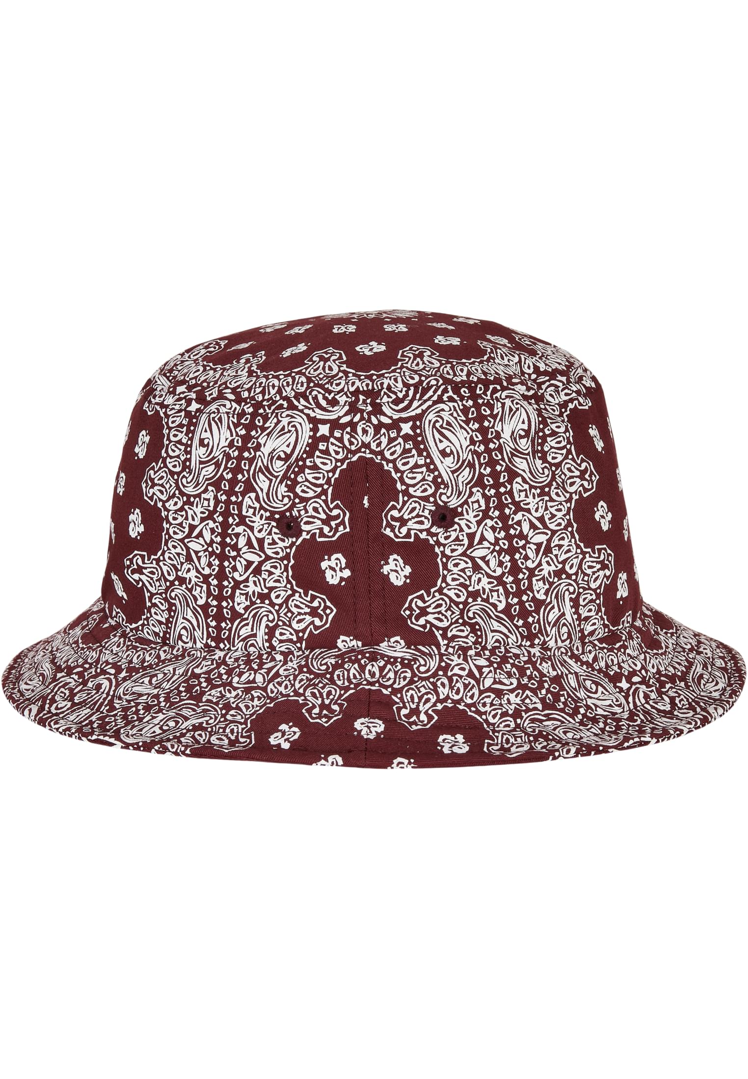 Bandana Print Bucket Hat cherry/white | cherry/white