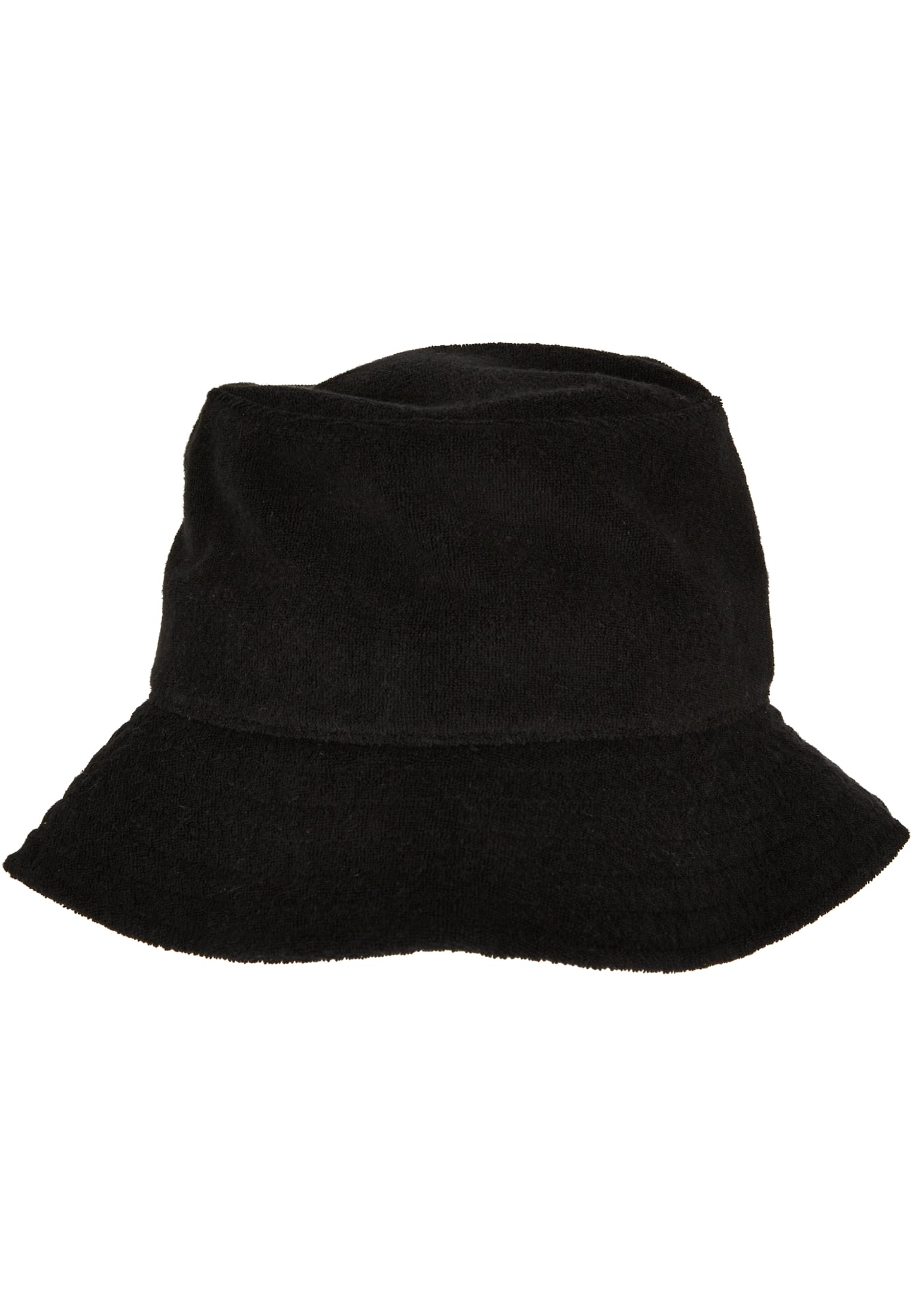 Frottee Bucket Hat black | black