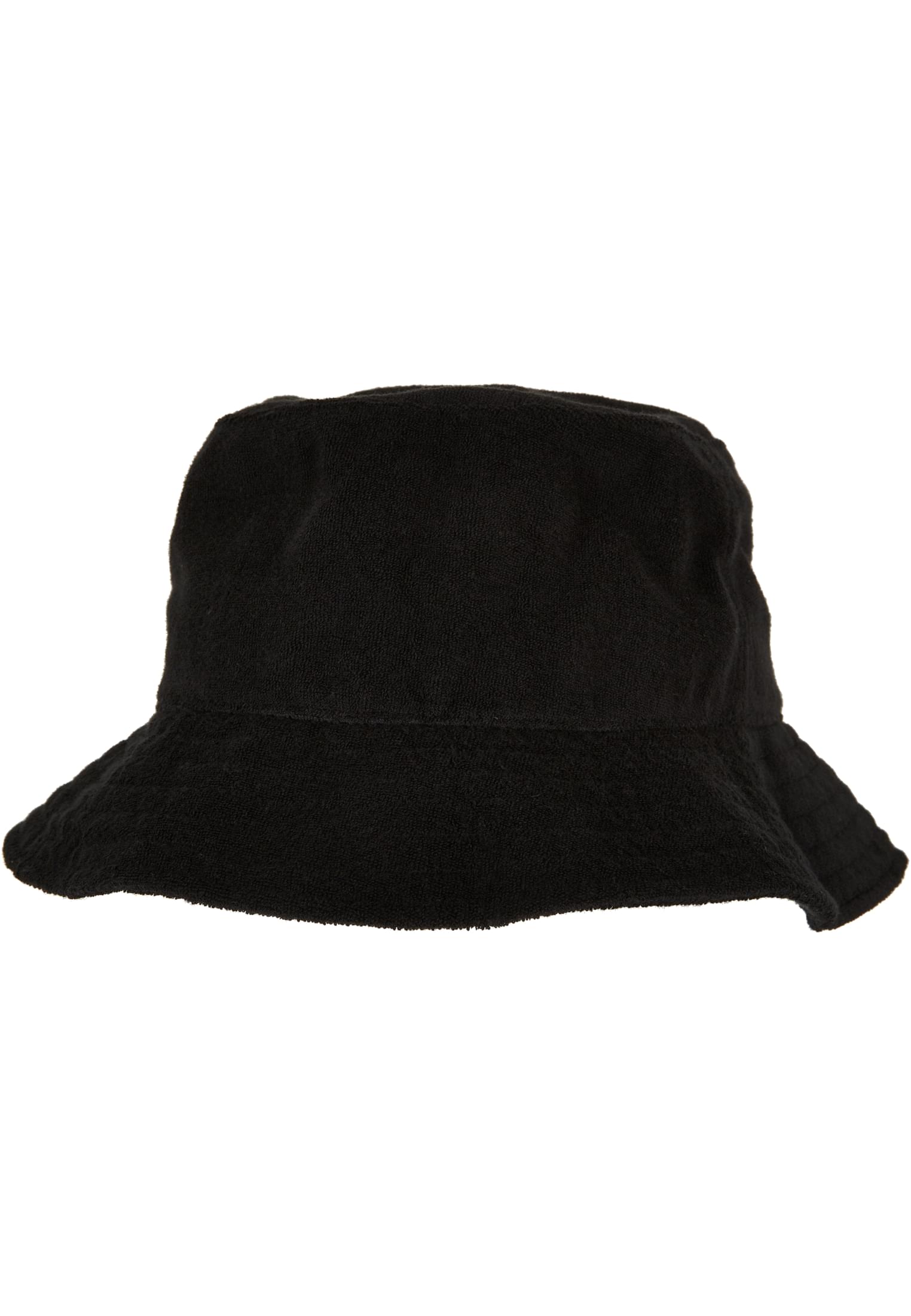 Frottee Bucket Hat black | black