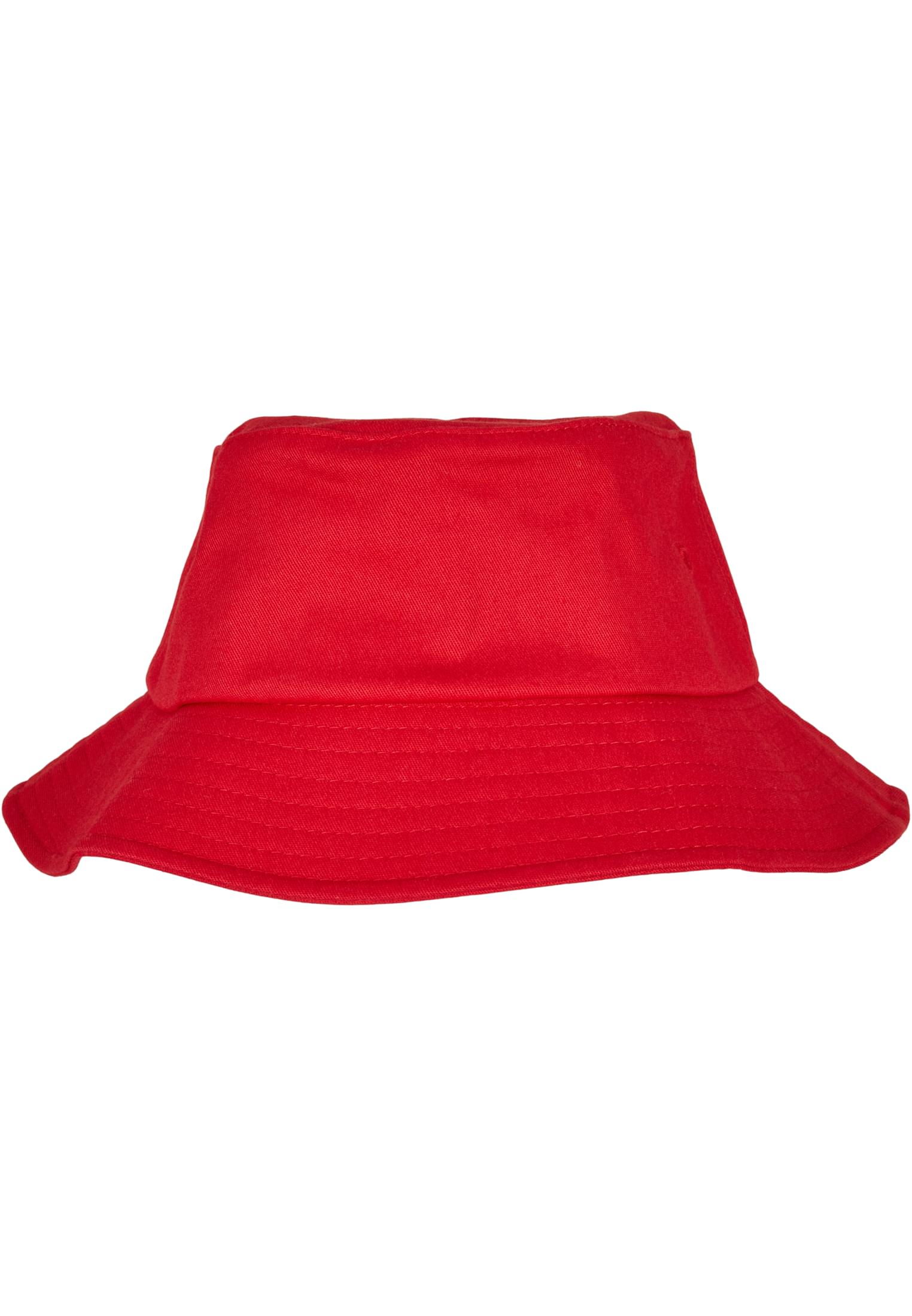 Flexfit Cotton Twill Bucket Hat Kids red | red
