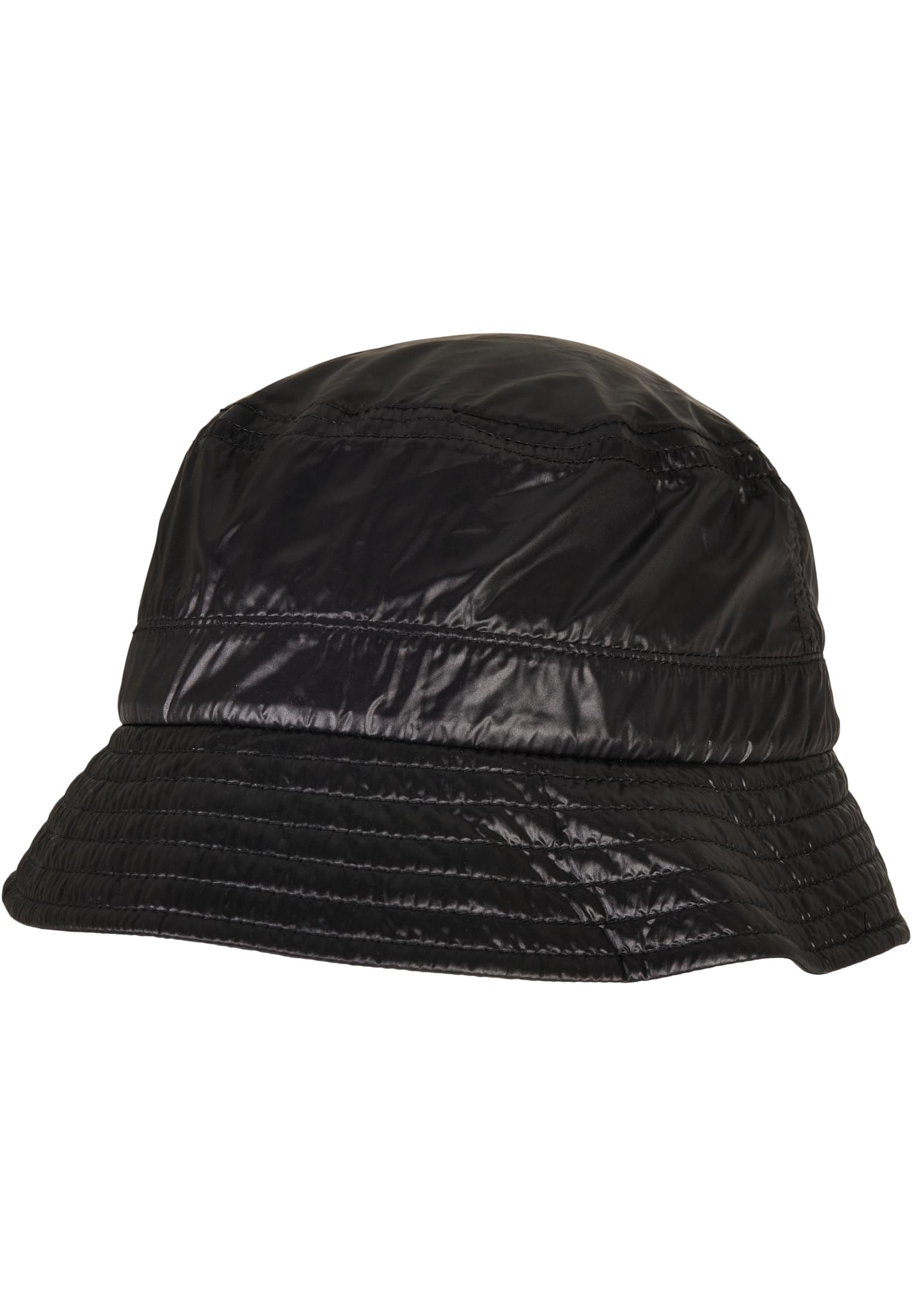 Light Nylon Bucket Hat black | black
