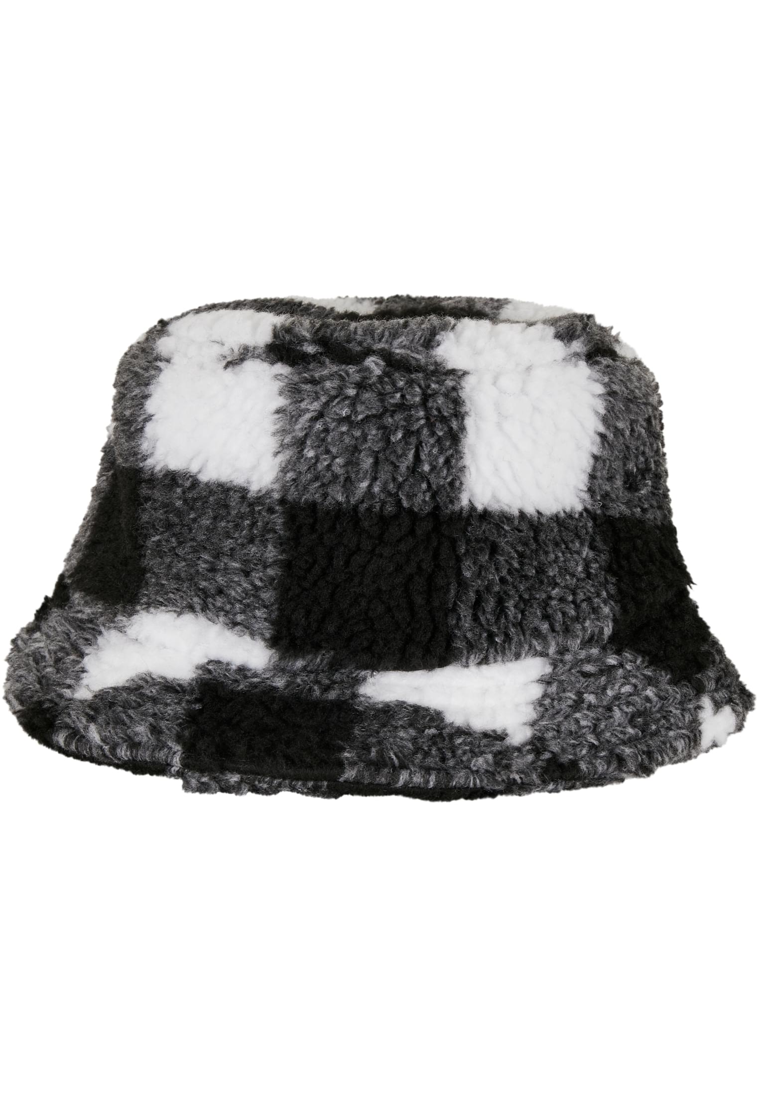 Sherpa Check Bucket Hat white/black | white/black
