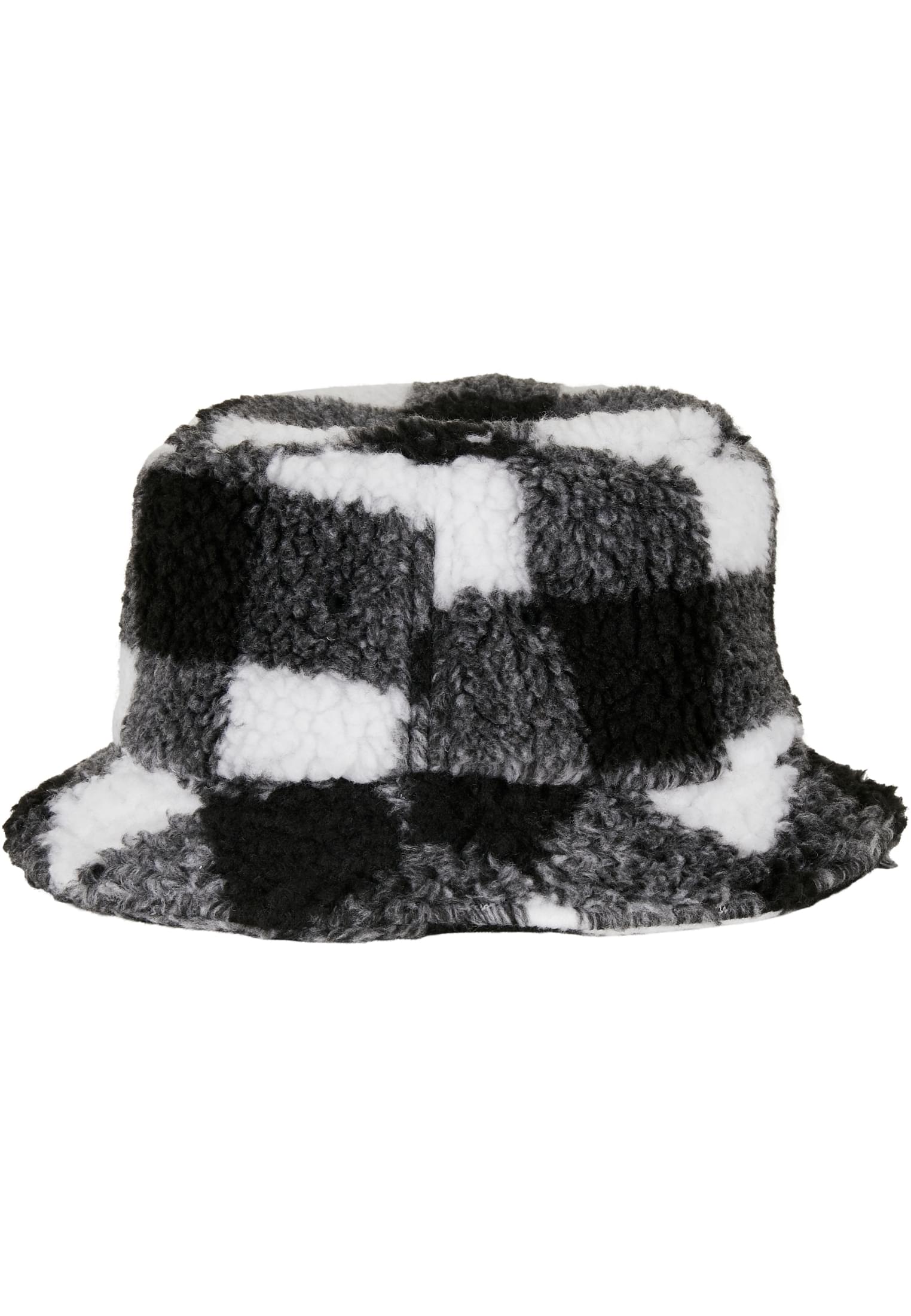 Sherpa Check Bucket Hat white/black | white/black
