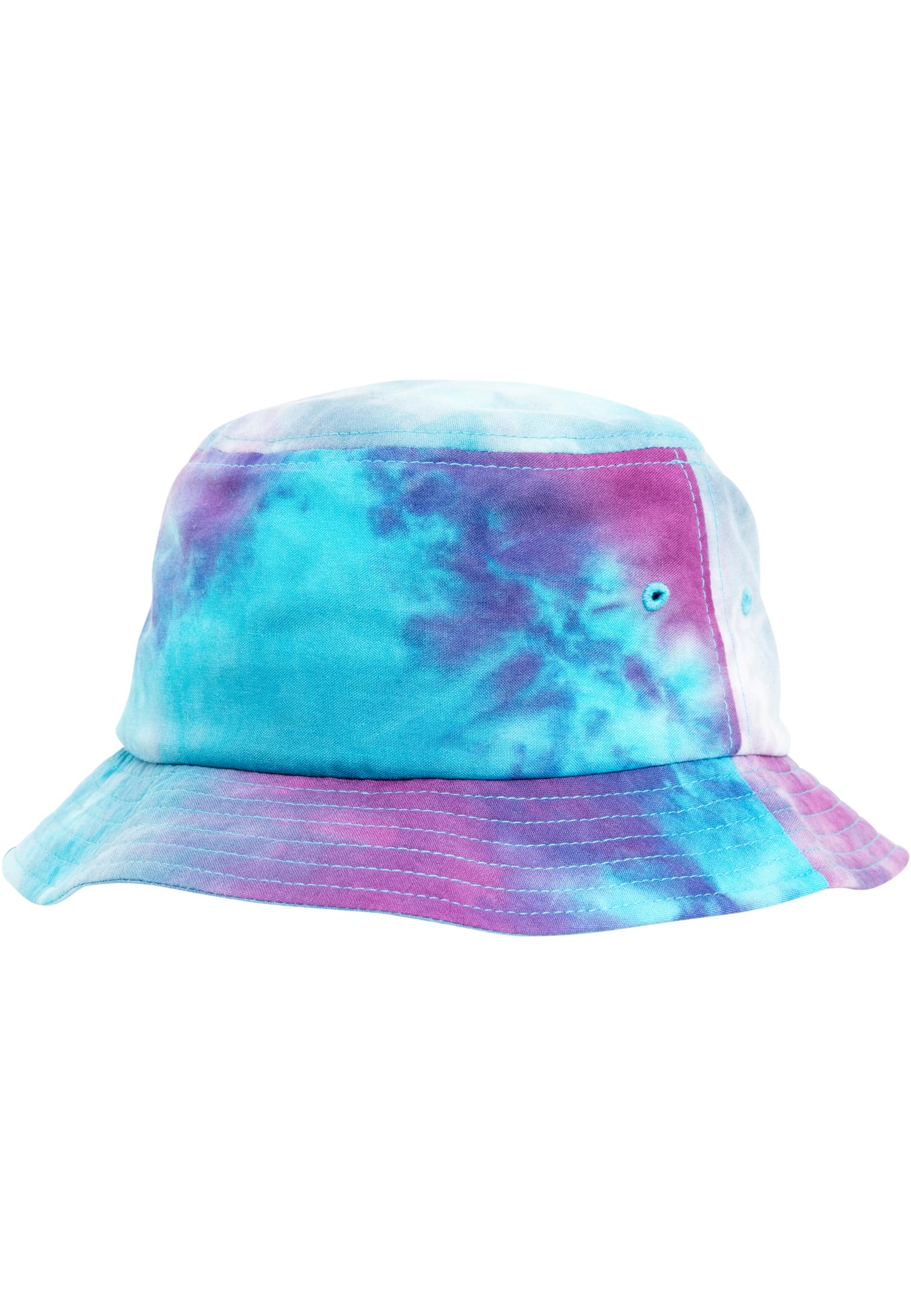 Festival Print Bucket Hat purple turquoise | purple turquoise