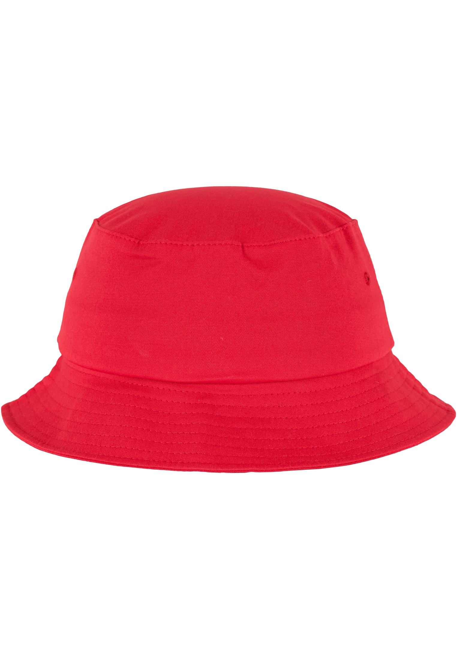 Flexfit Cotton Twill Bucket Hat red | red