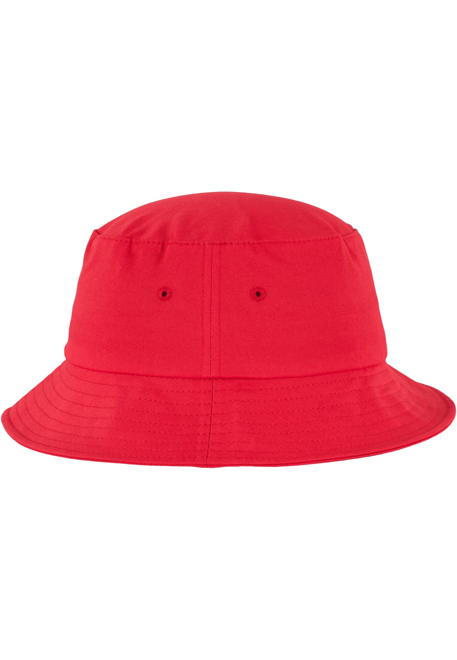 Flexfit Cotton Twill Bucket Hat red | red