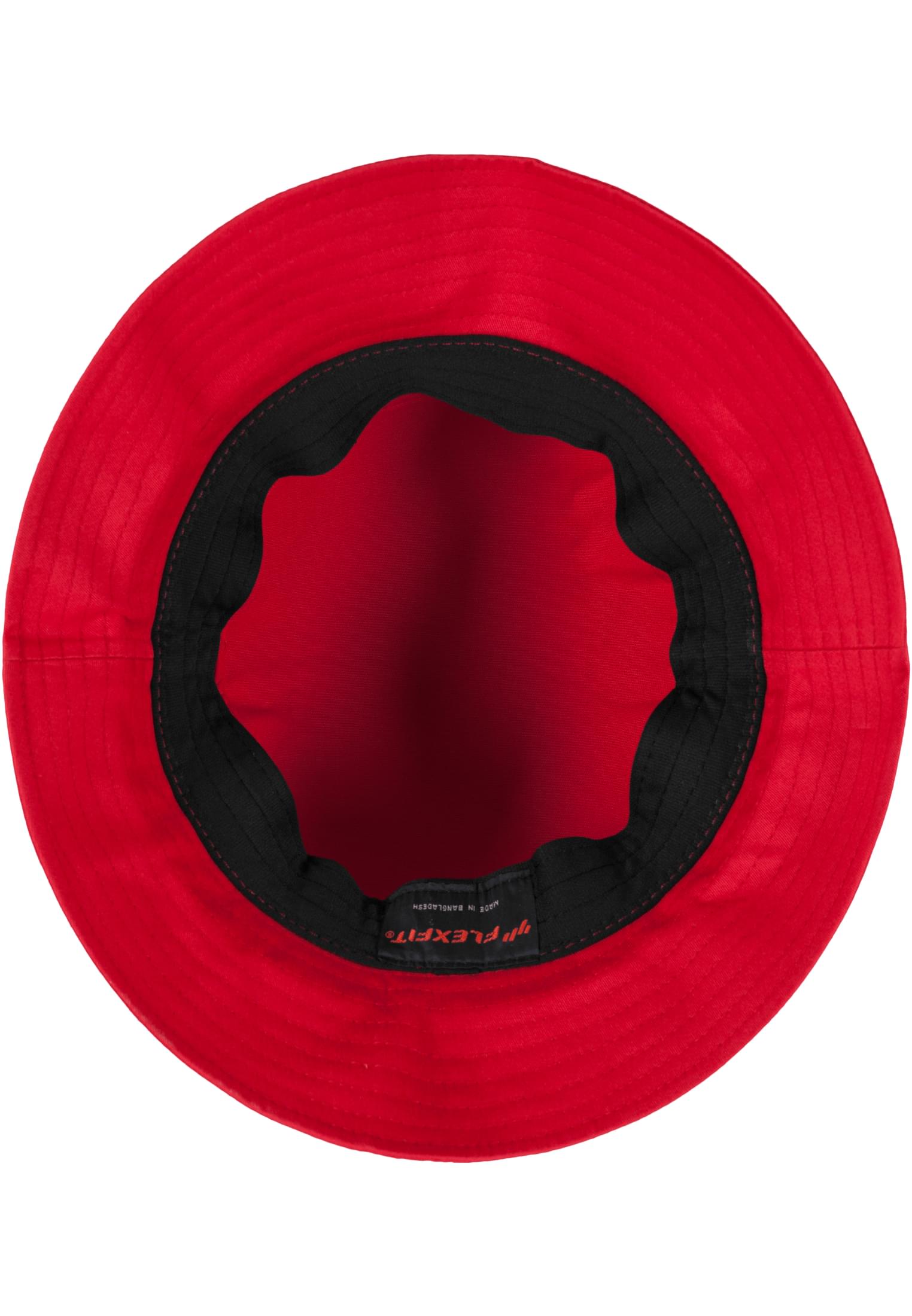 Flexfit Cotton Twill Bucket Hat red | red