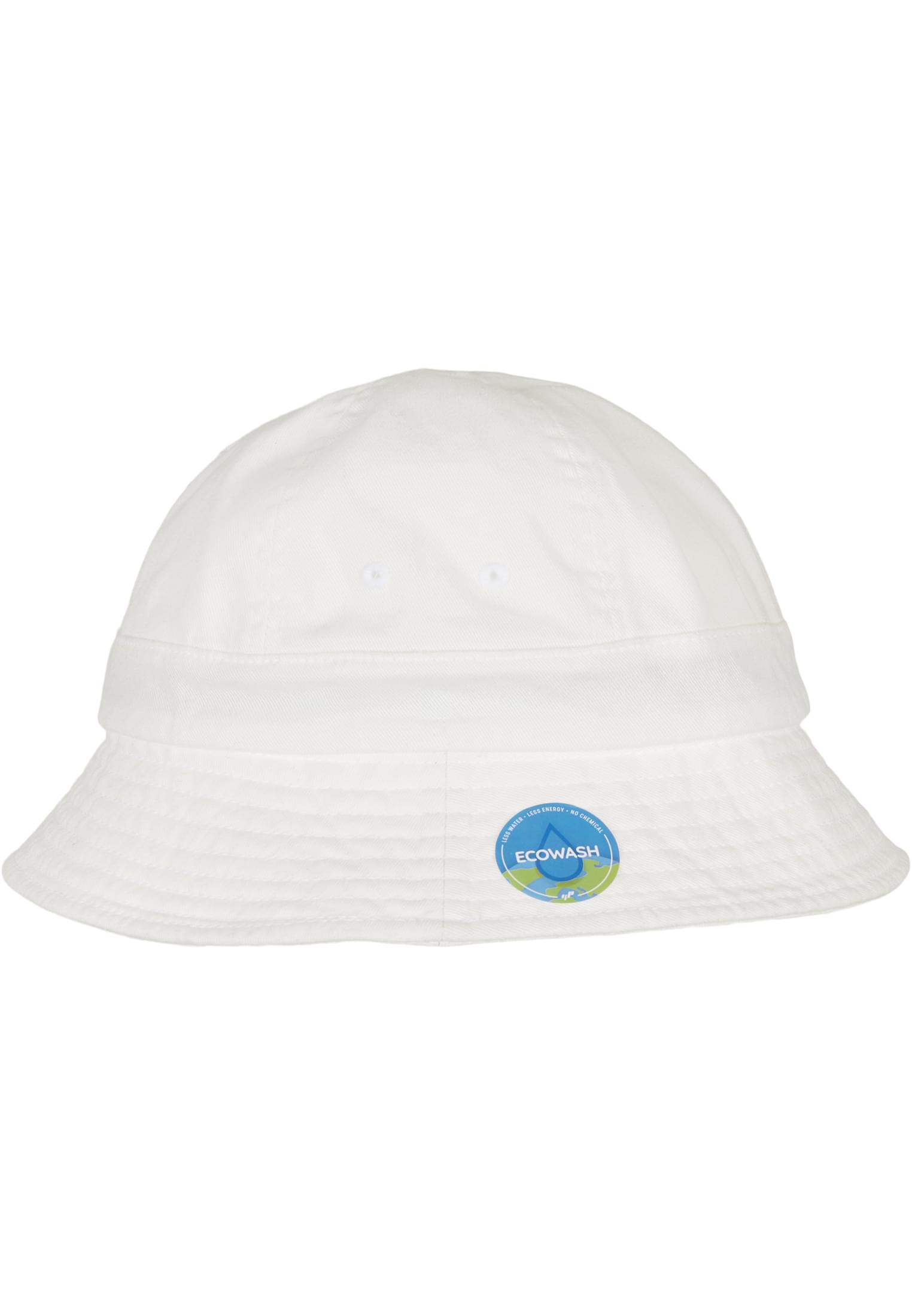 Eco Washing Flexfit Notop Tennis Hat white | white