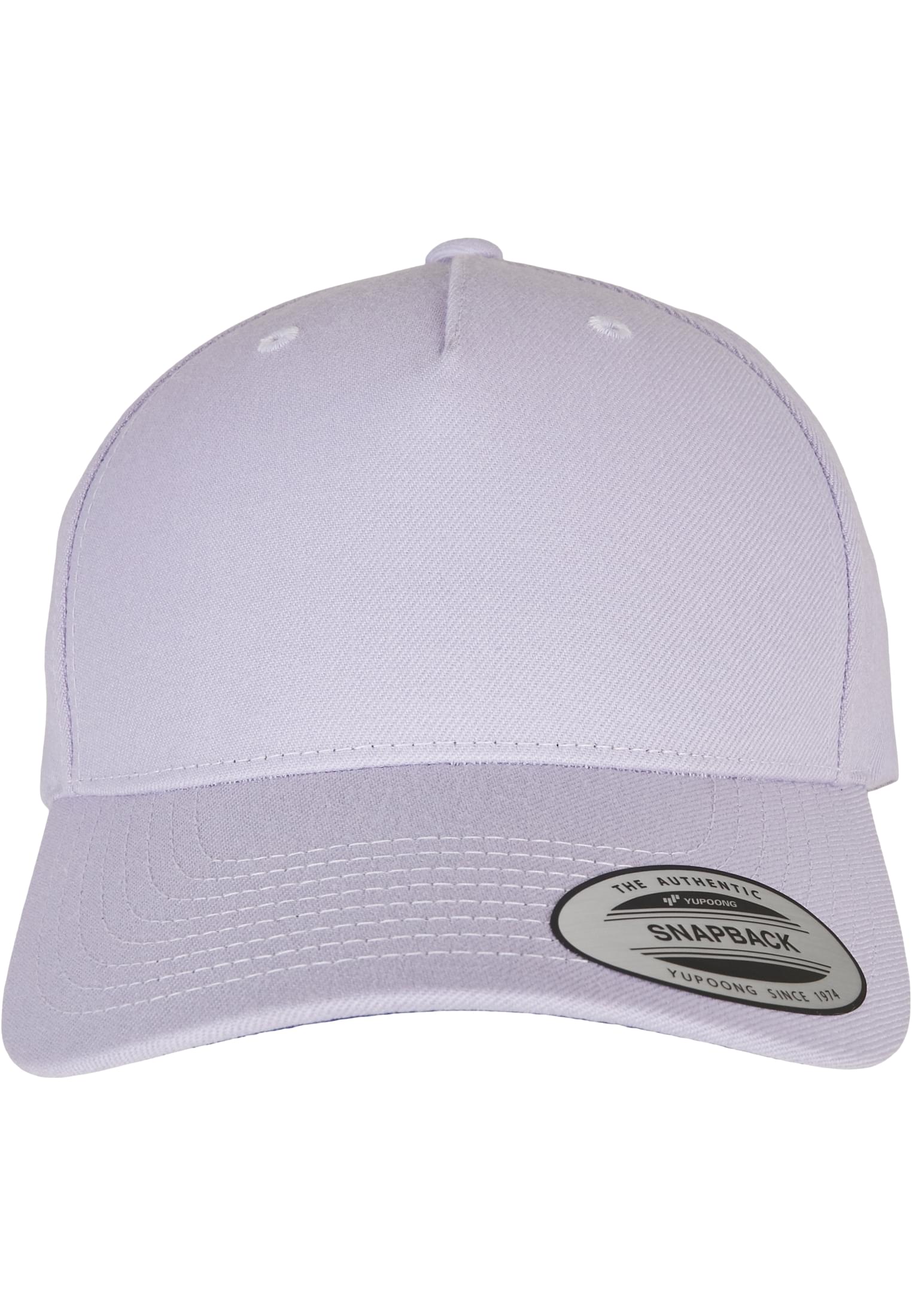 YP CLASSICS 5-PANEL PREMIUM CURVED VISOR SNAPBACK CAP light purple | light purple
