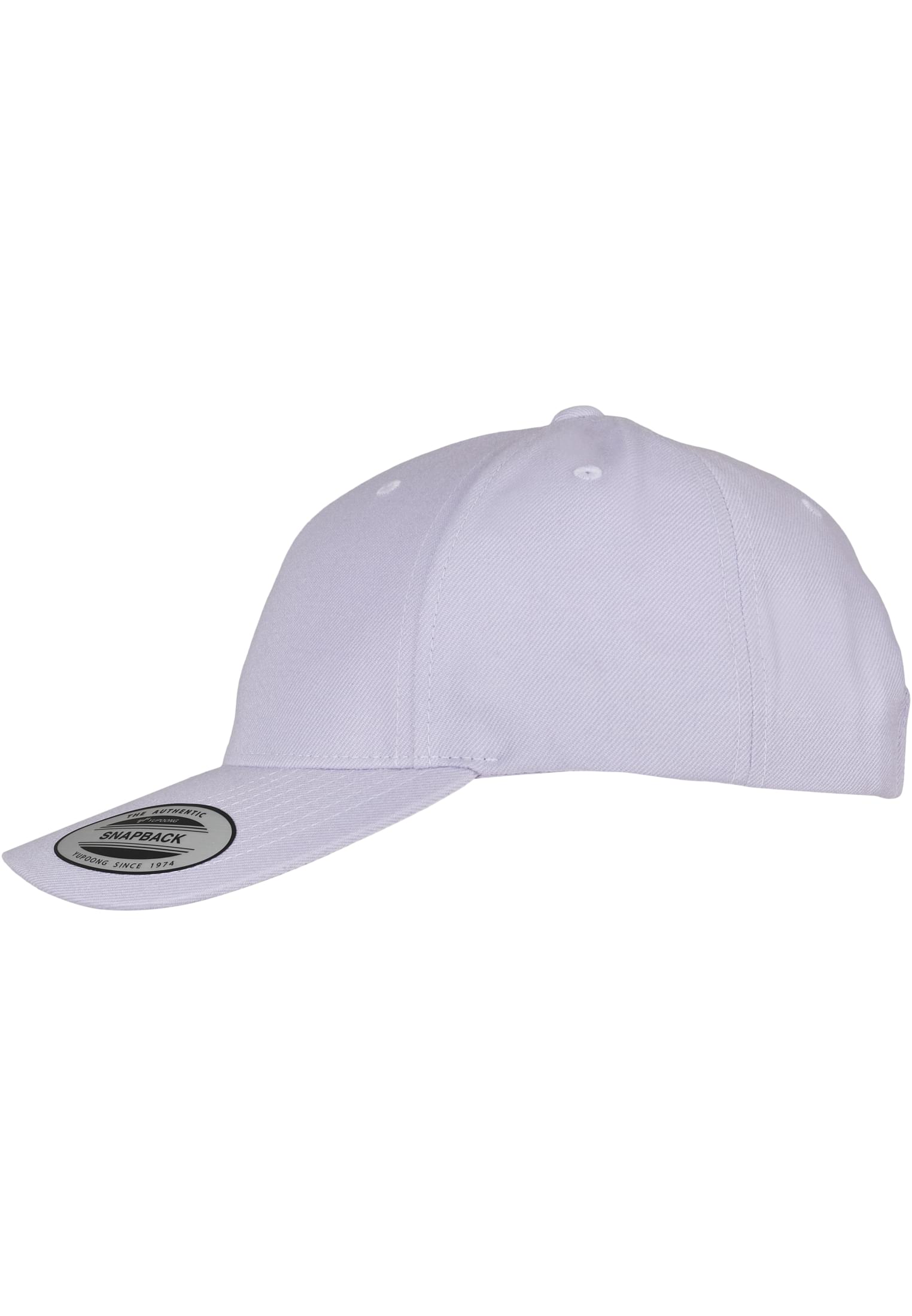 YP CLASSICS 5-PANEL PREMIUM CURVED VISOR SNAPBACK CAP light purple | light purple