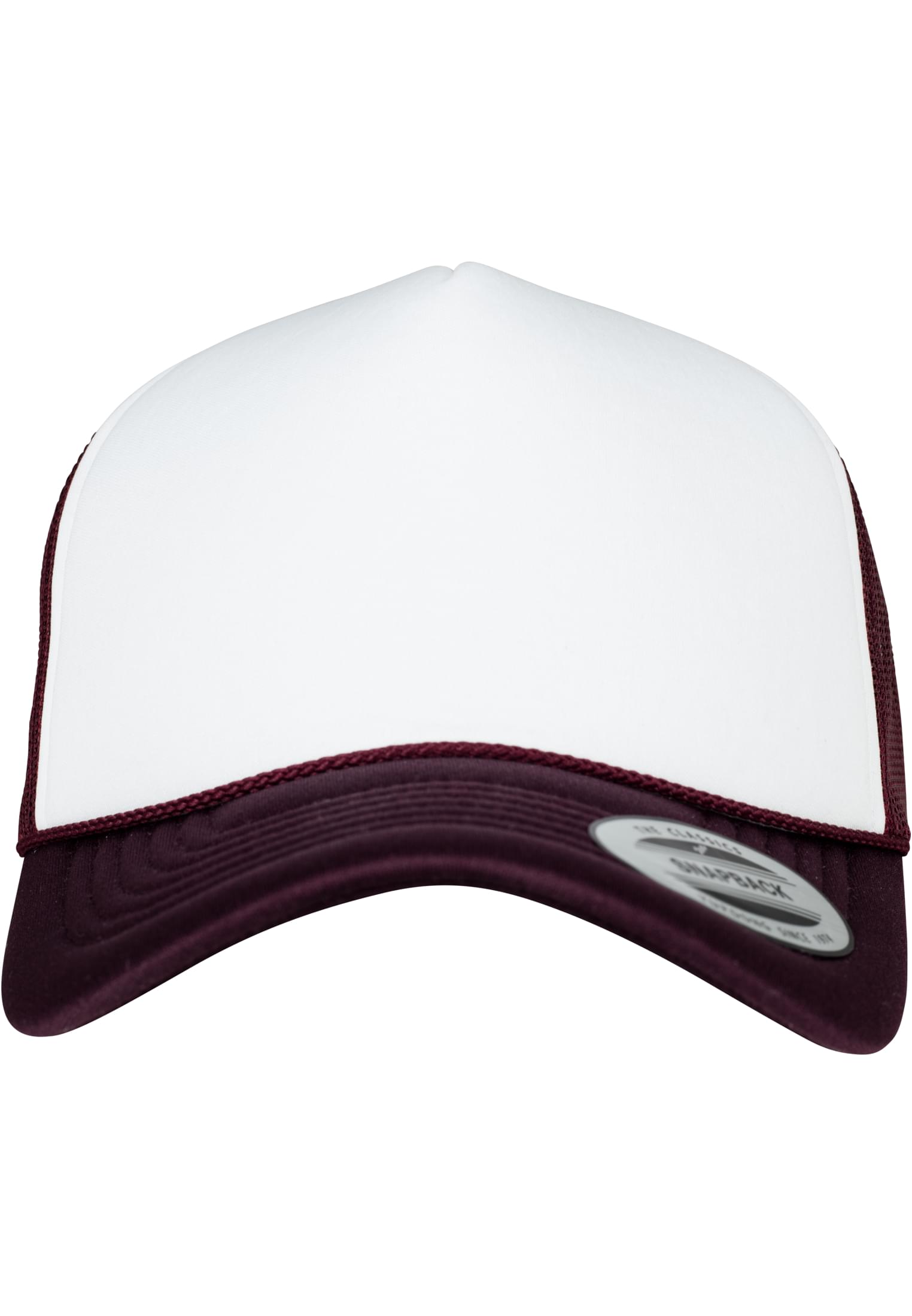 Foam Trucker Cap Curved Visor berry/wht/berry | berry/wht/berry