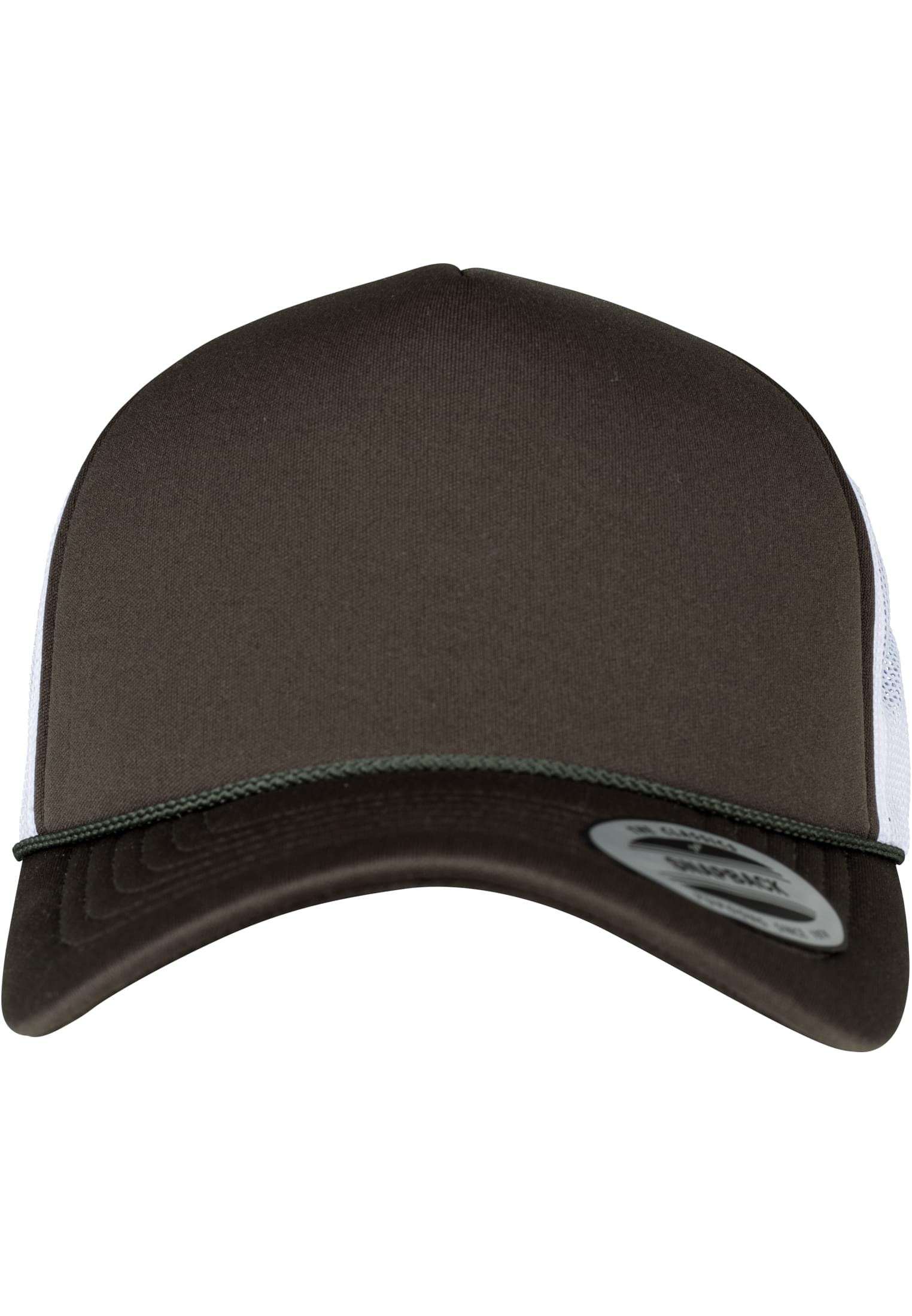 Foam Trucker Cap Curved Visor wht/buck/buck | wht/buck/buck
