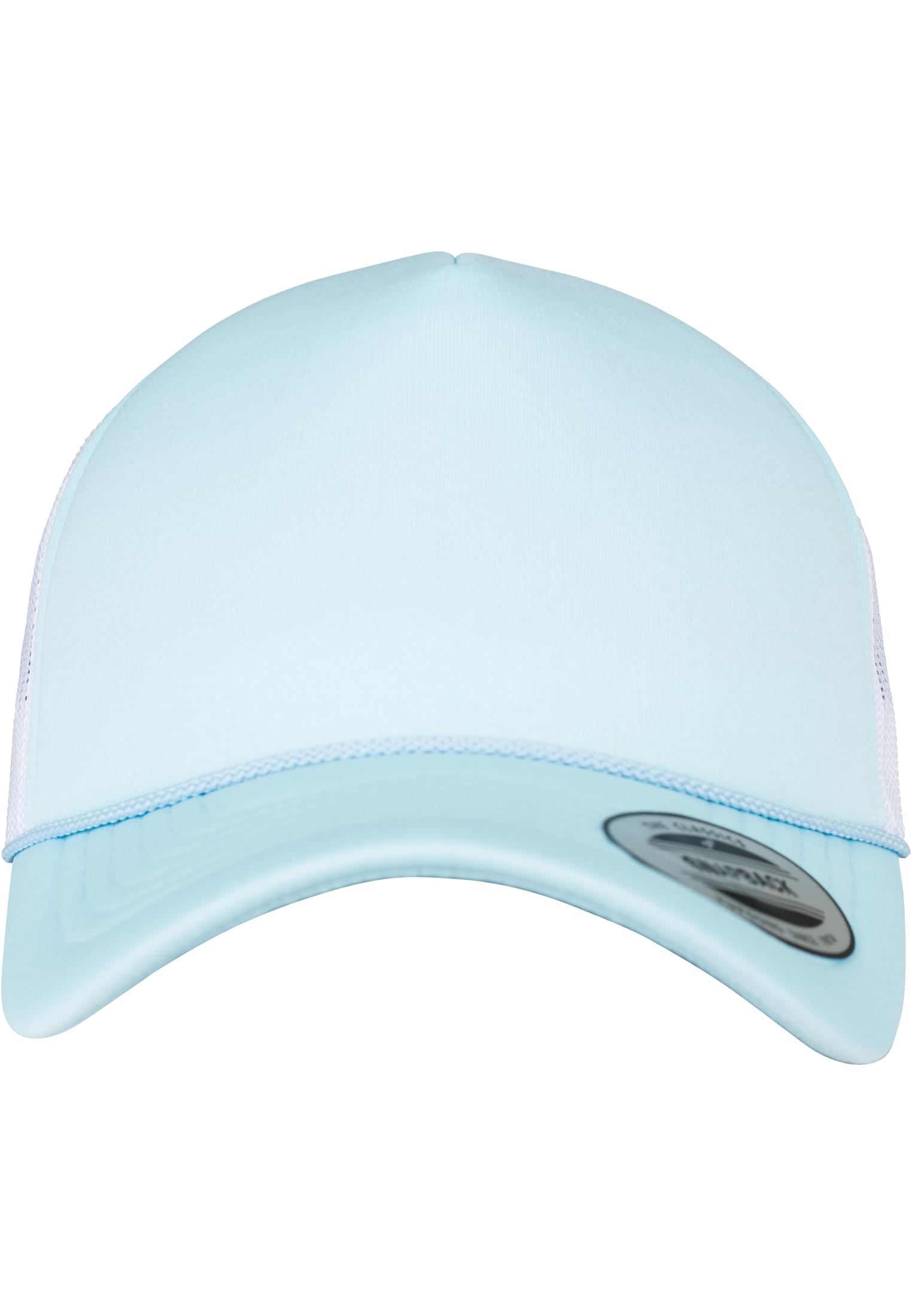 Foam Trucker Cap Curved Visor wht/blue/blue | wht/blue/blue