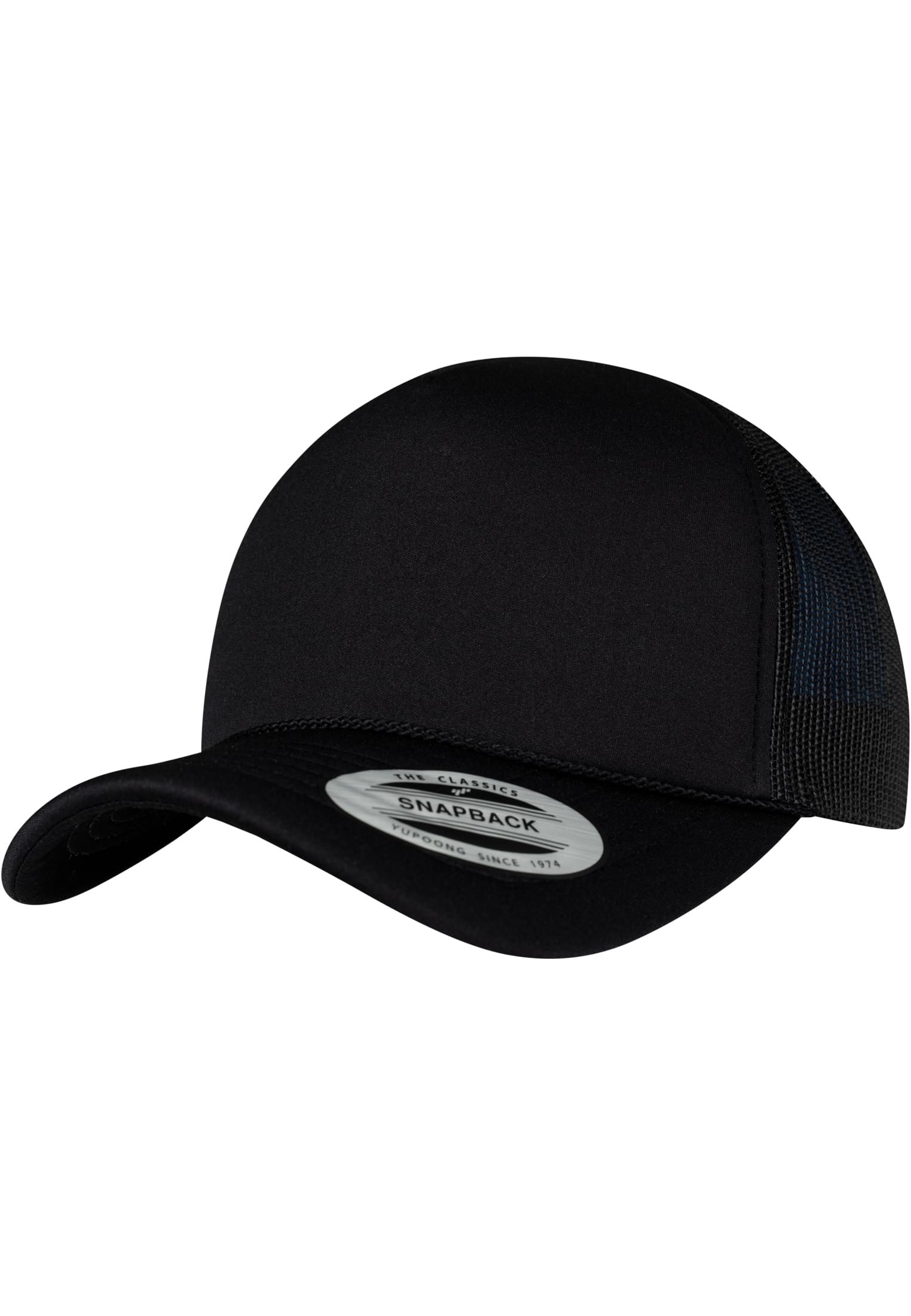 Foam Trucker Cap Curved Visor blk/blk/blk | blk/blk/blk