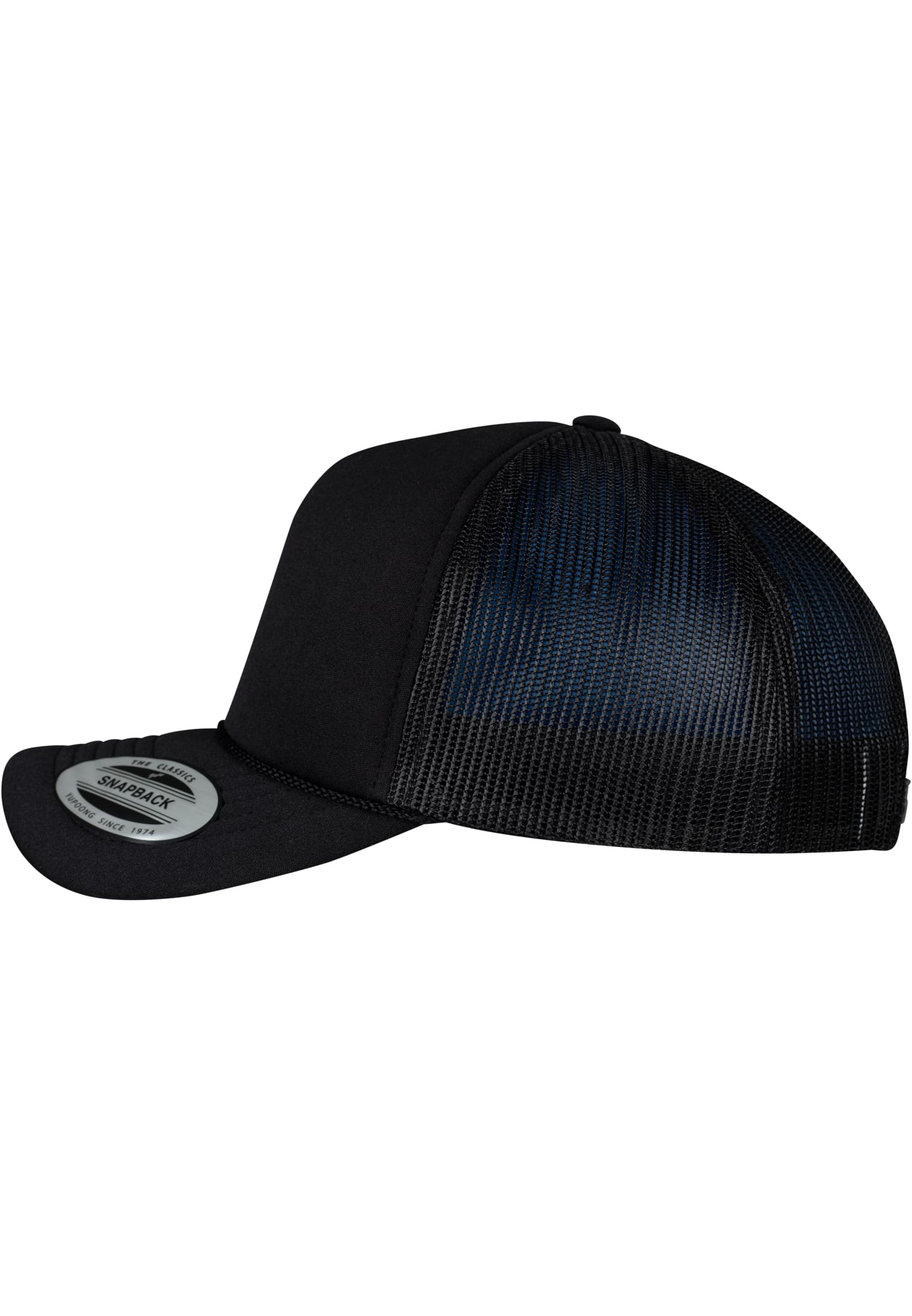 Foam Trucker Cap Curved Visor blk/blk/blk | blk/blk/blk