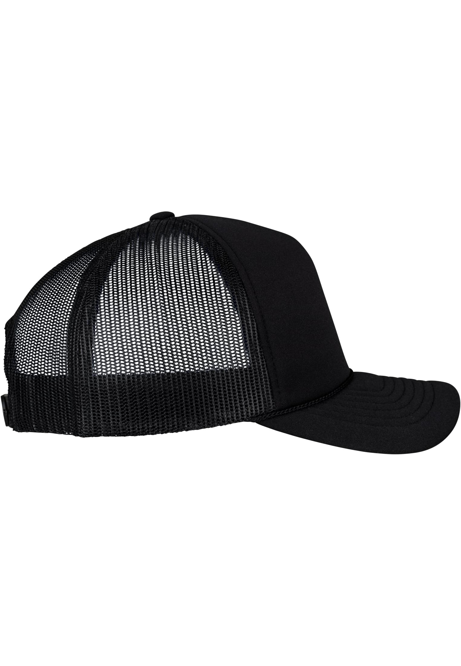 Foam Trucker Cap Curved Visor blk/blk/blk | blk/blk/blk