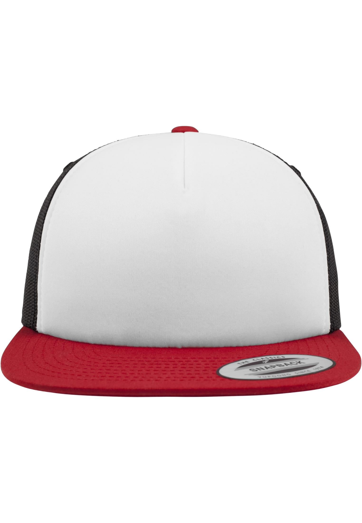 Foam Trucker with White Front red/wht/blk | red/wht/blk