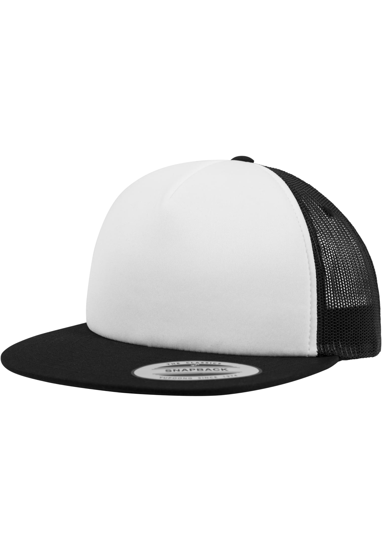 Foam Trucker with White Front blk/wht/blk | blk/wht/blk