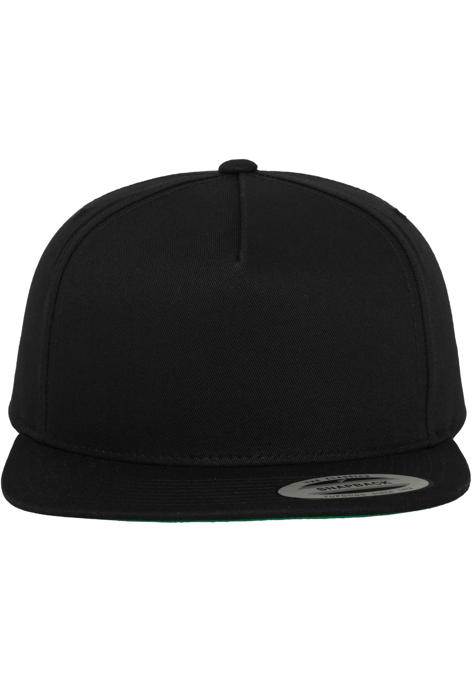 Classic 5 Panel Snapback black | black