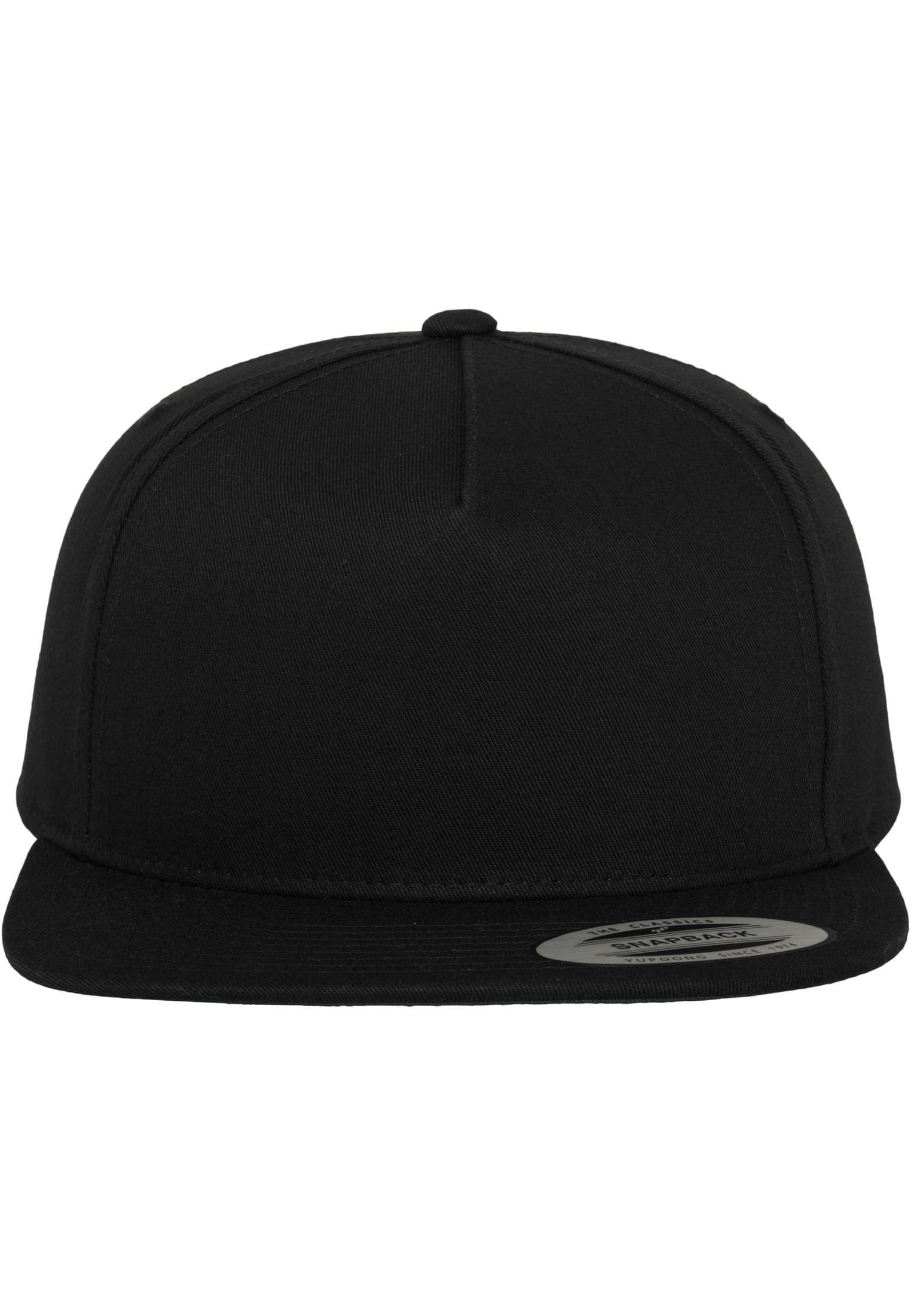 Classic 5 Panel Snapback blk/blk | blk/blk