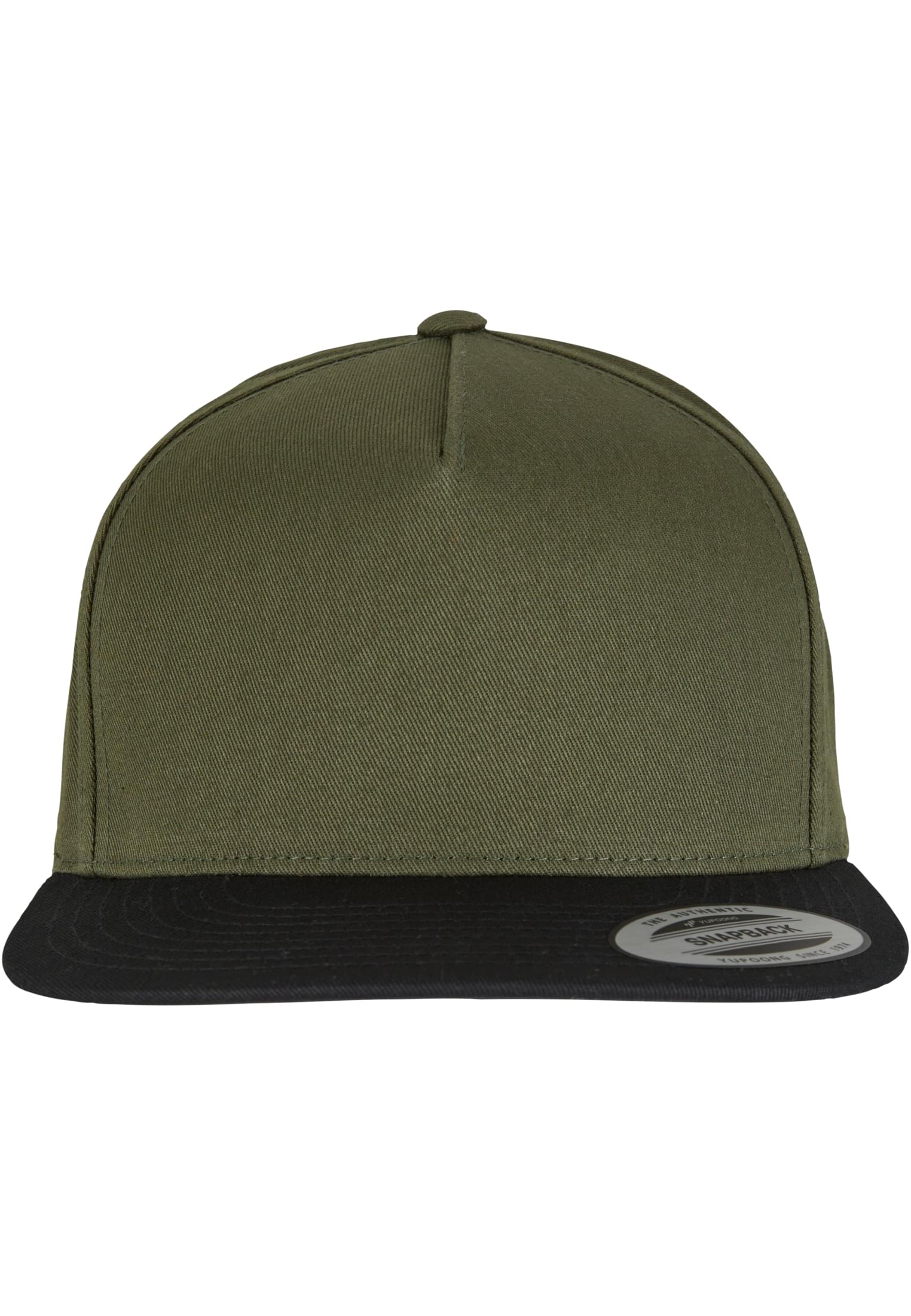 Classic 5 Panel Snapback olive/black | olive/black