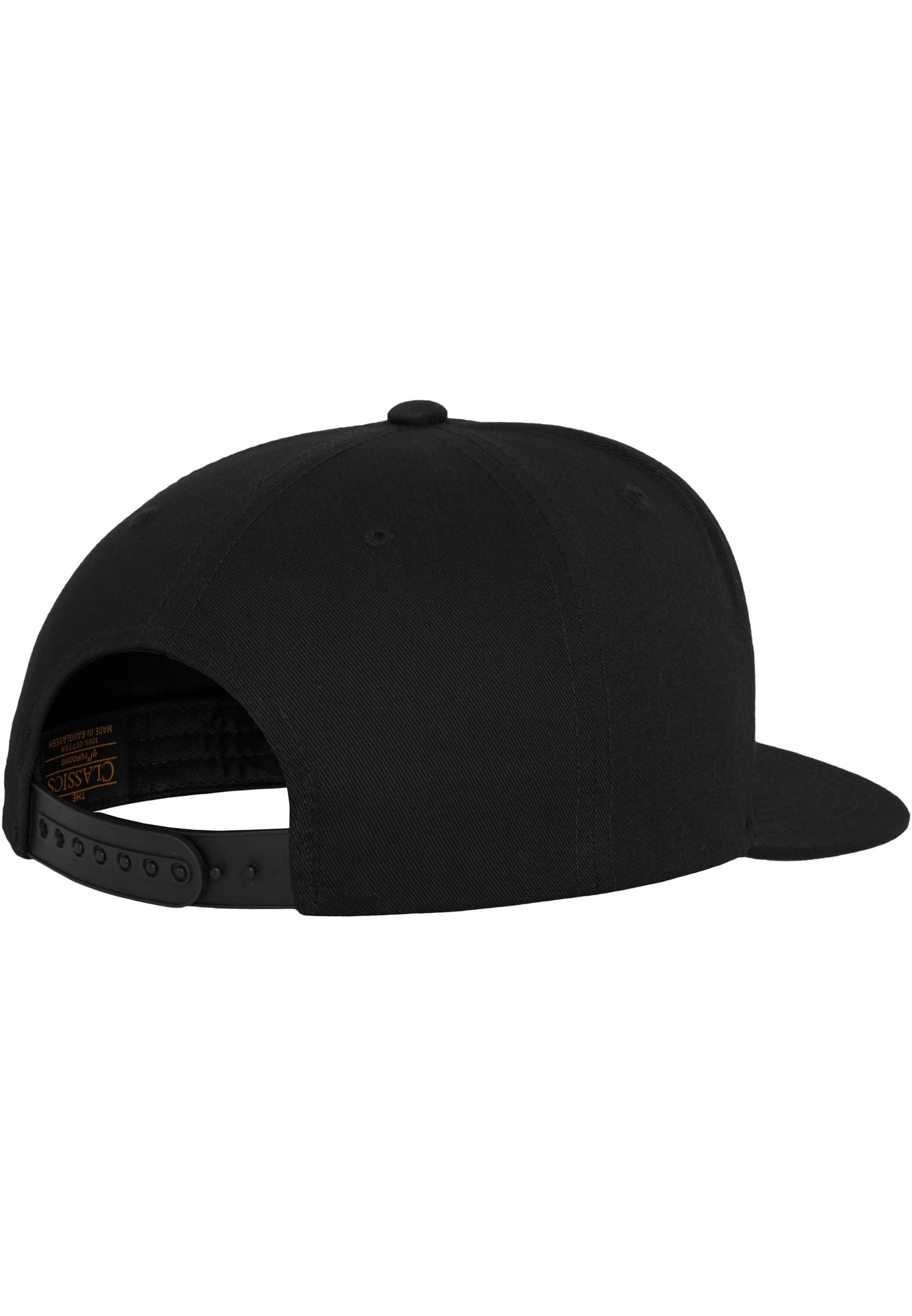 Classic 5 Panel Snapback black | black