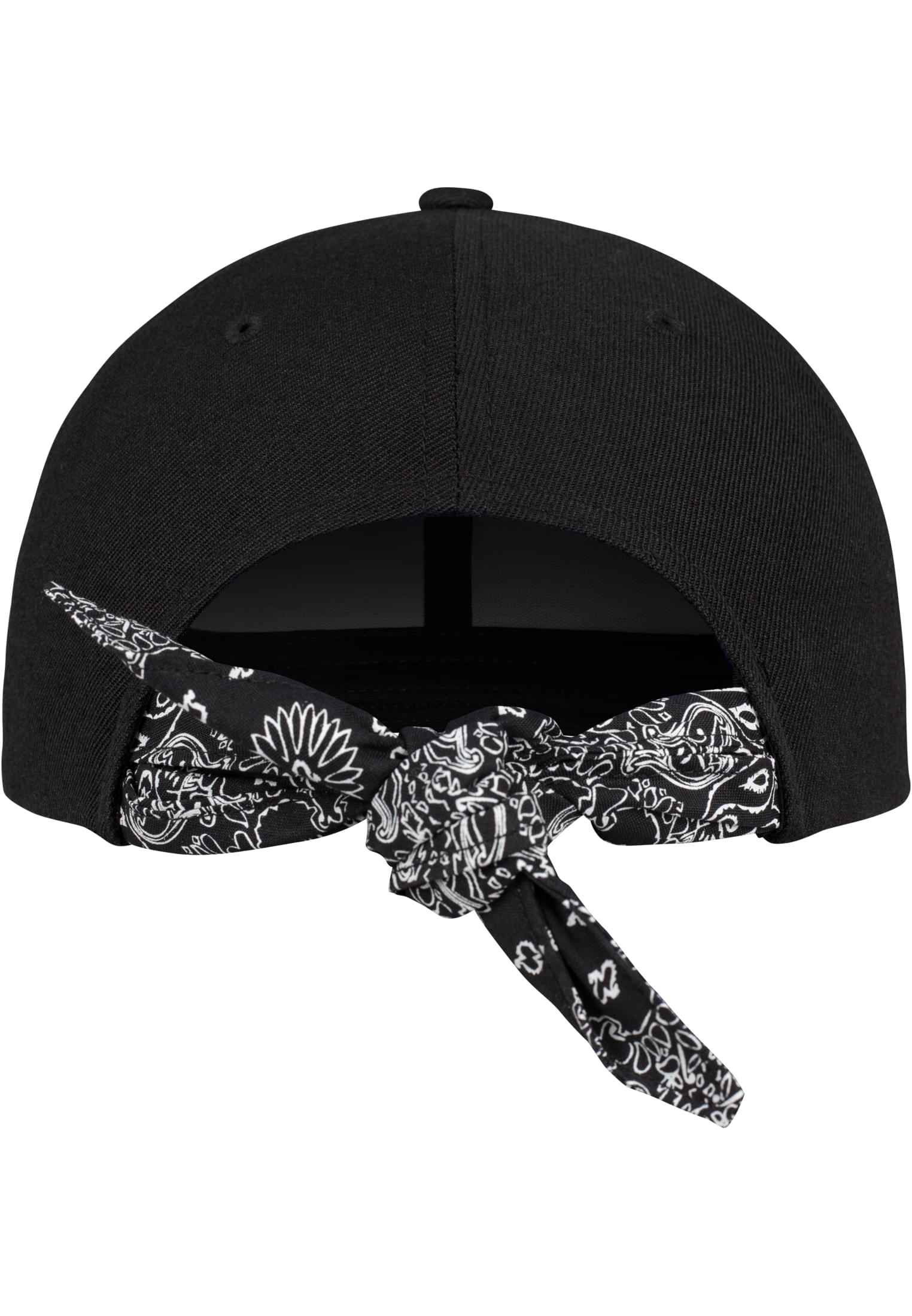 Bandana Tie Snapback blk/blk | blk/blk