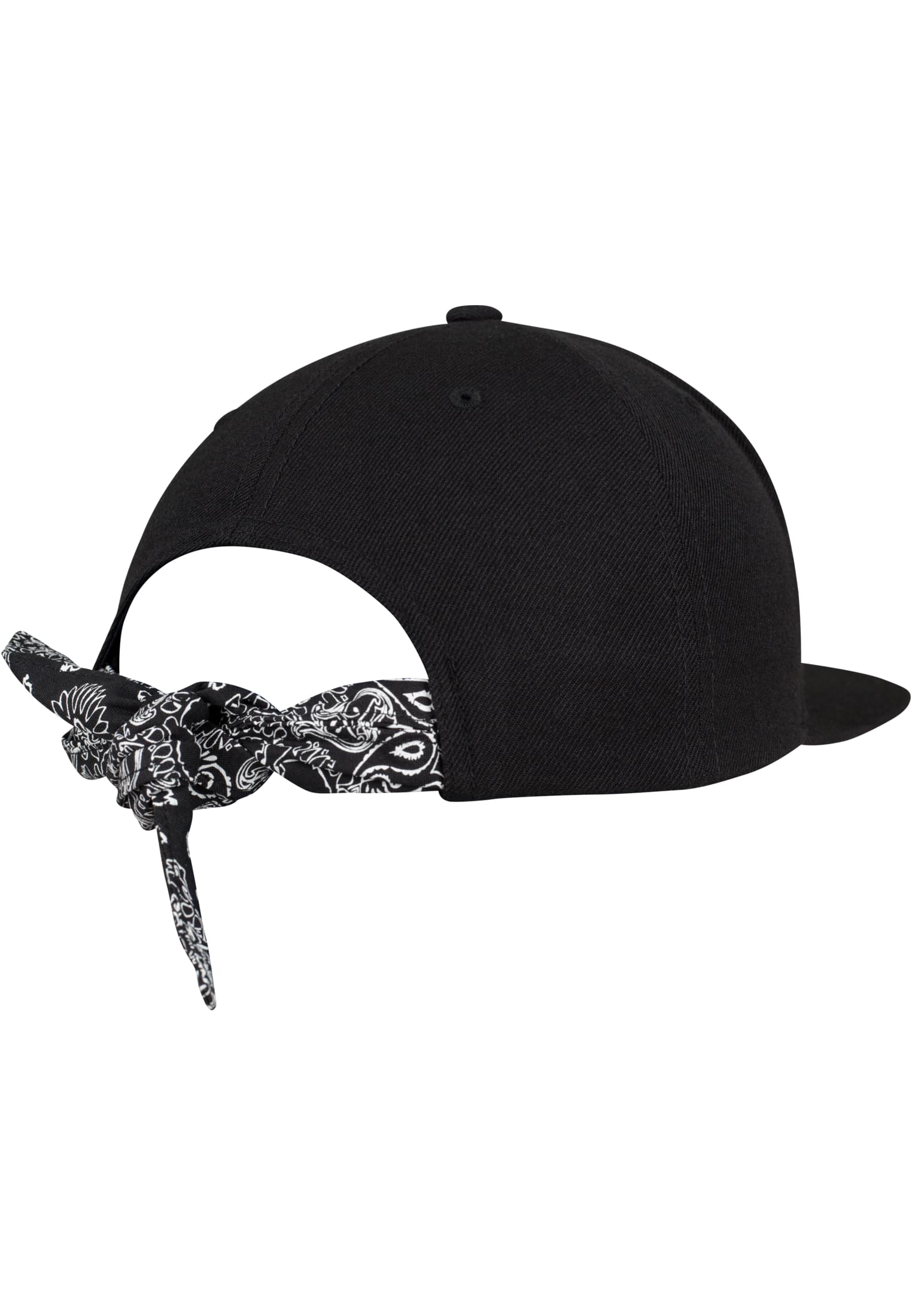Bandana Tie Snapback blk/blk | blk/blk