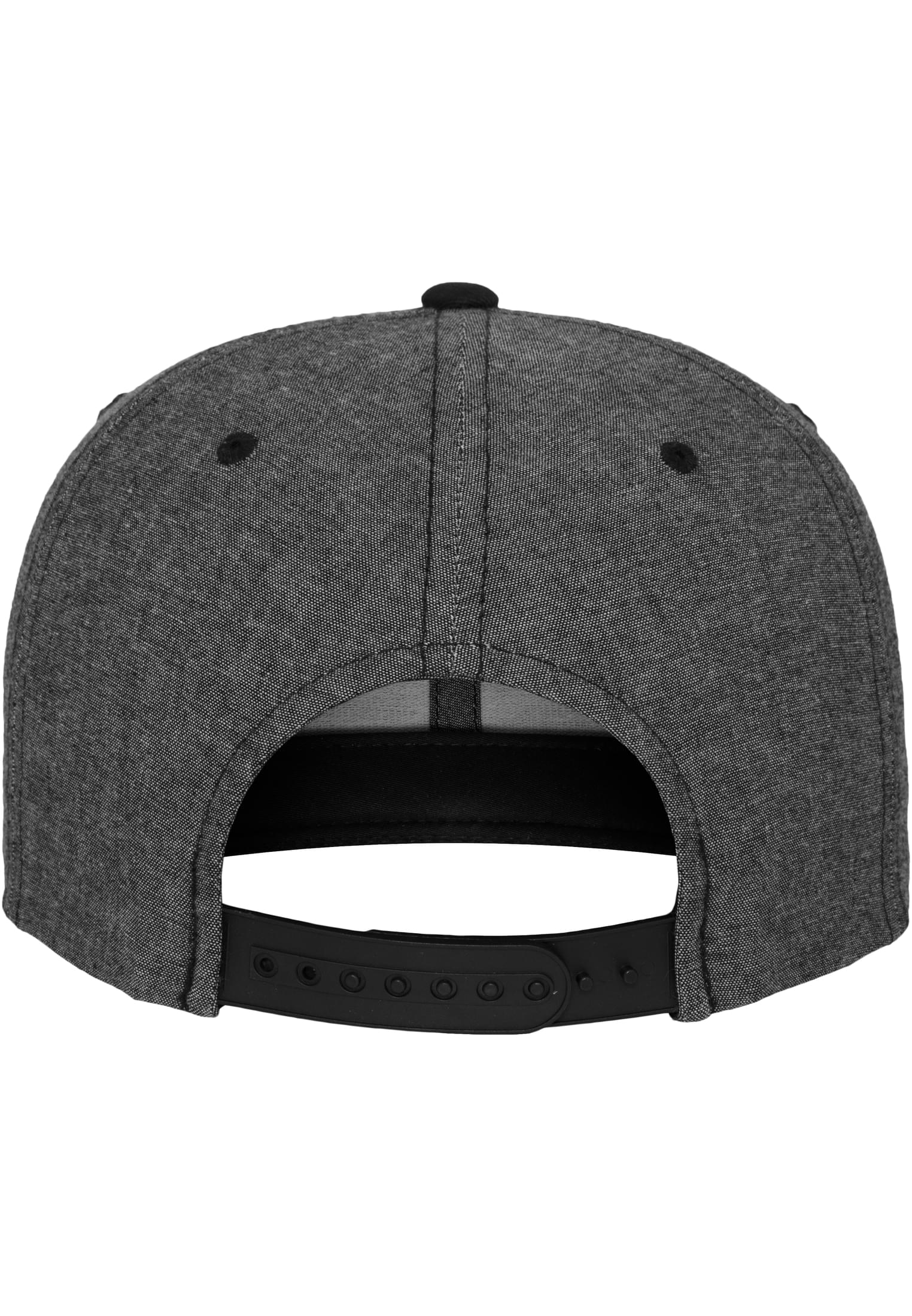 Chambray-Suede Snapback blk/blk | blk/blk