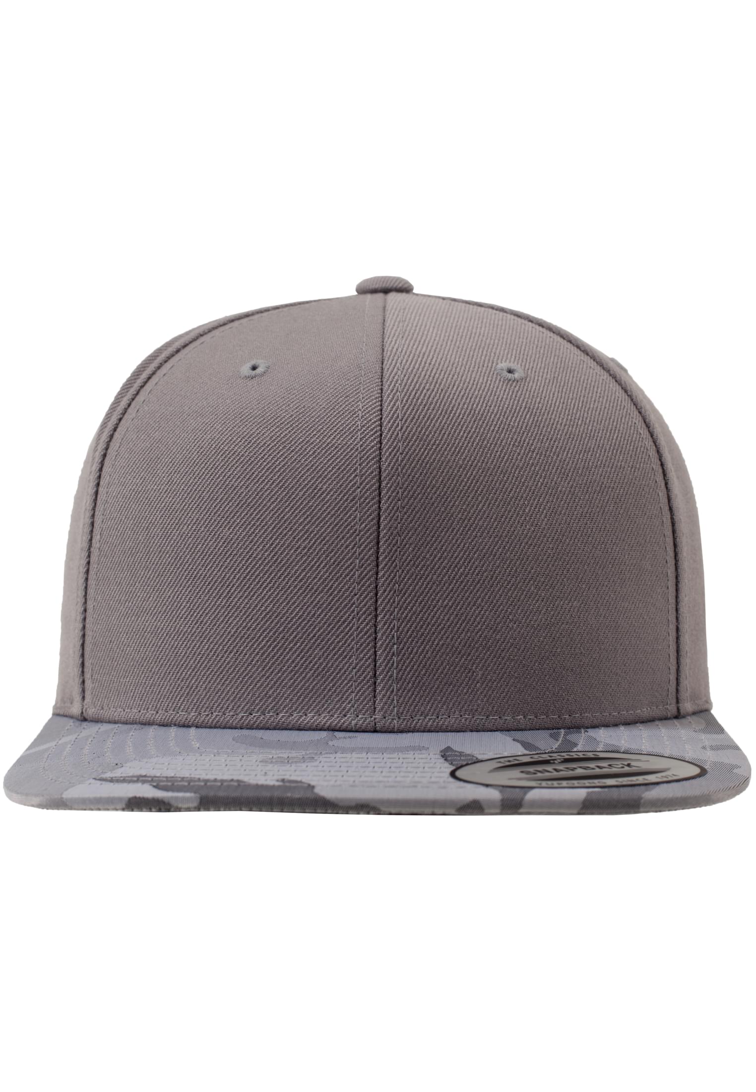 Camo Visor Snapback silver camo | silver camo