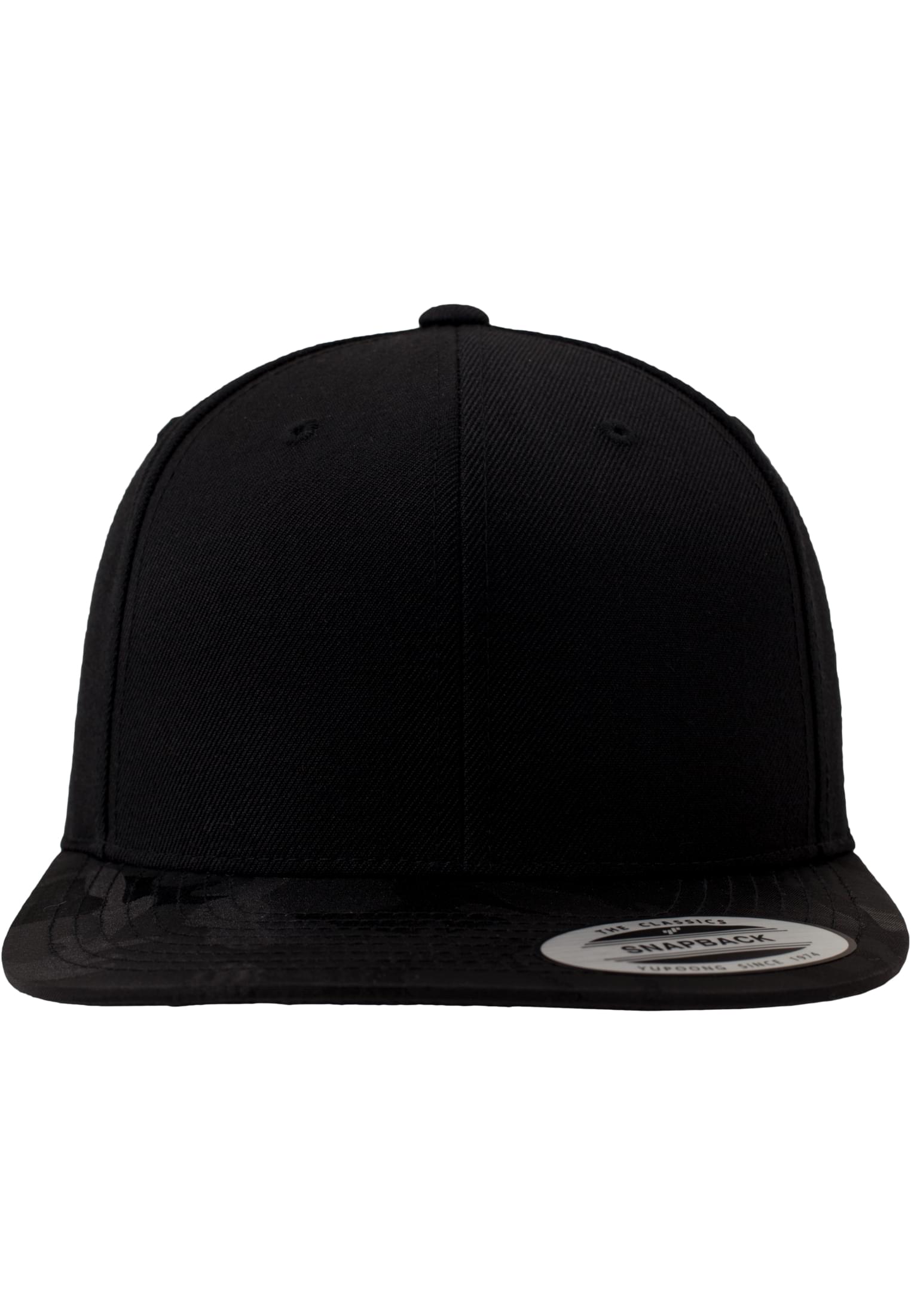 Camo Visor Snapback black camo | black camo